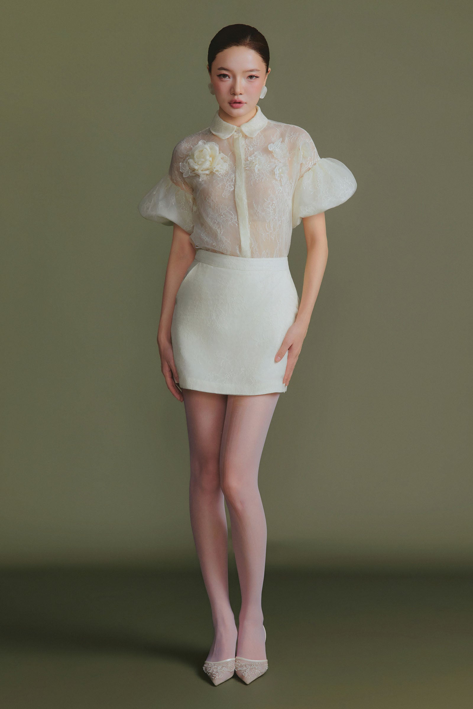 Olia Lace Skirt