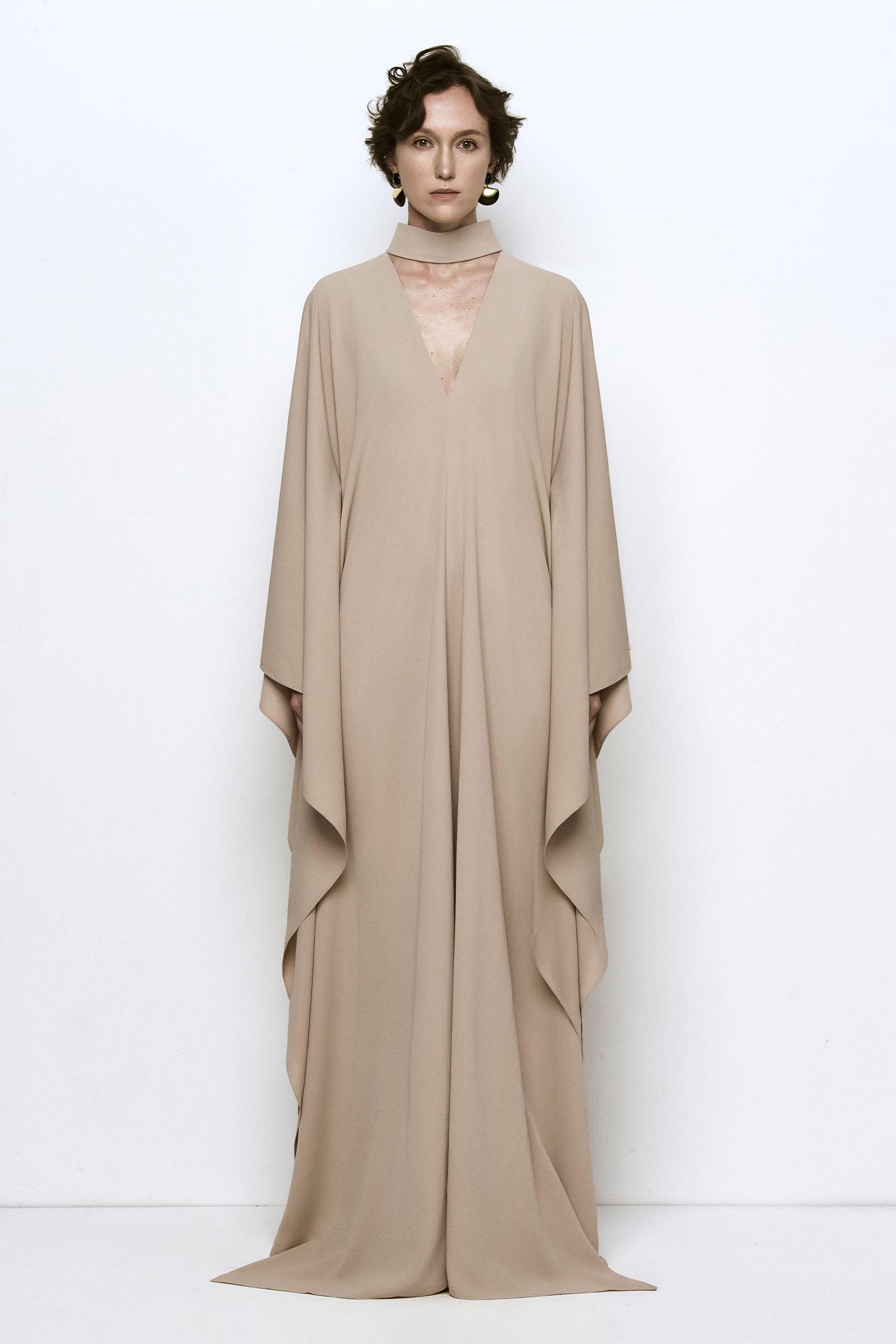 Rae Choker Neck Maxi Dress