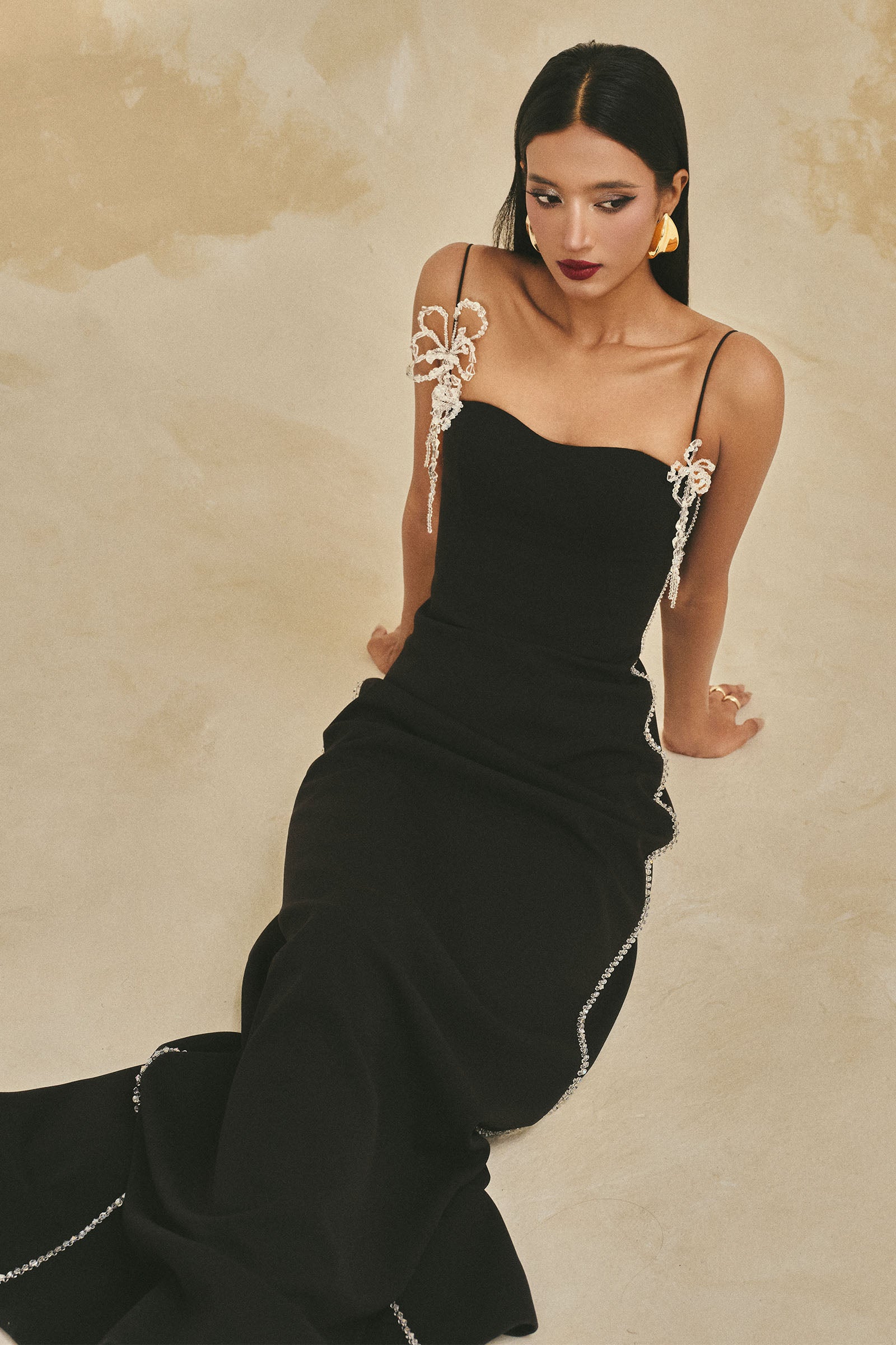 Lex Sweetheart Maxi Dress