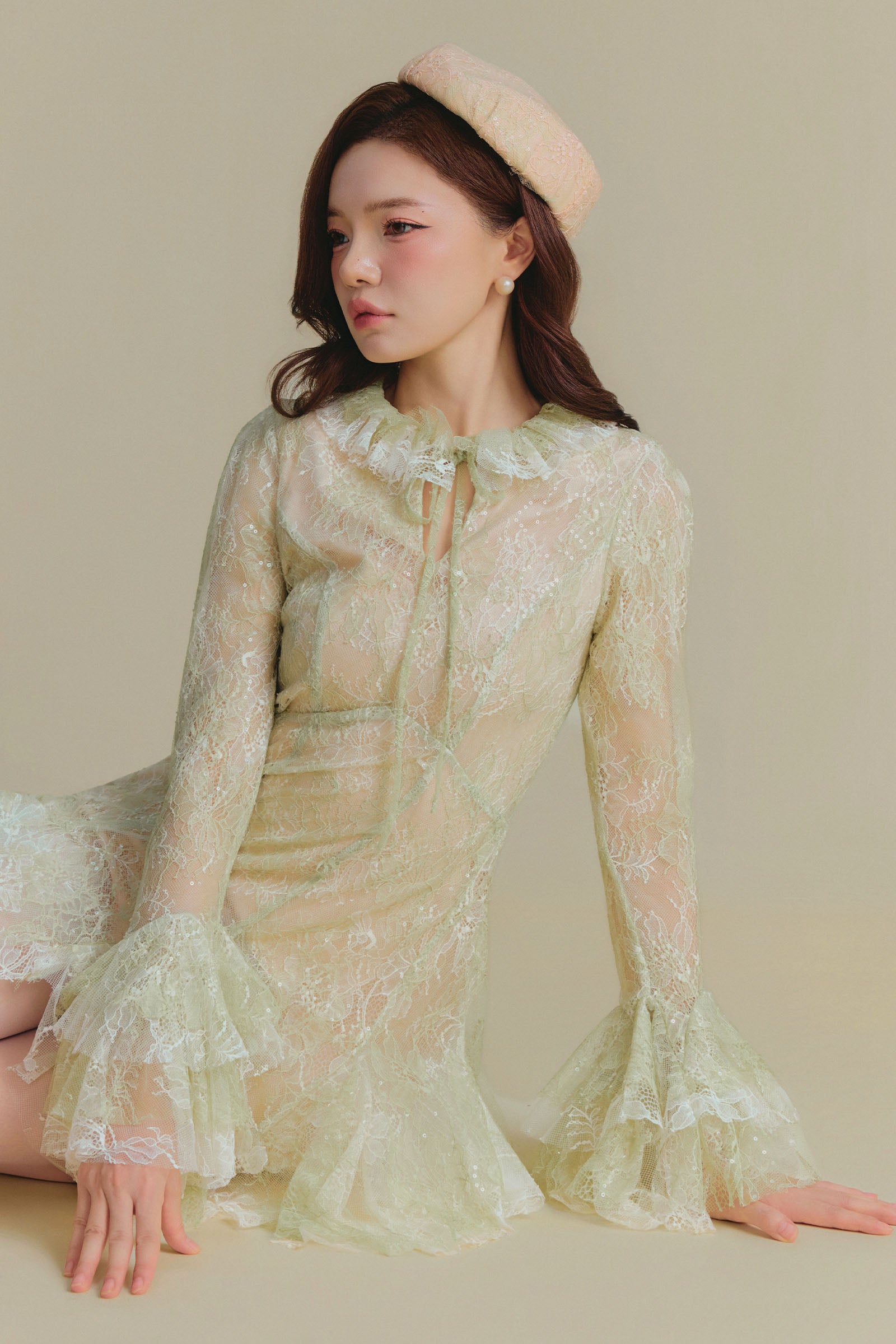 Olivia Tie Mini Dress