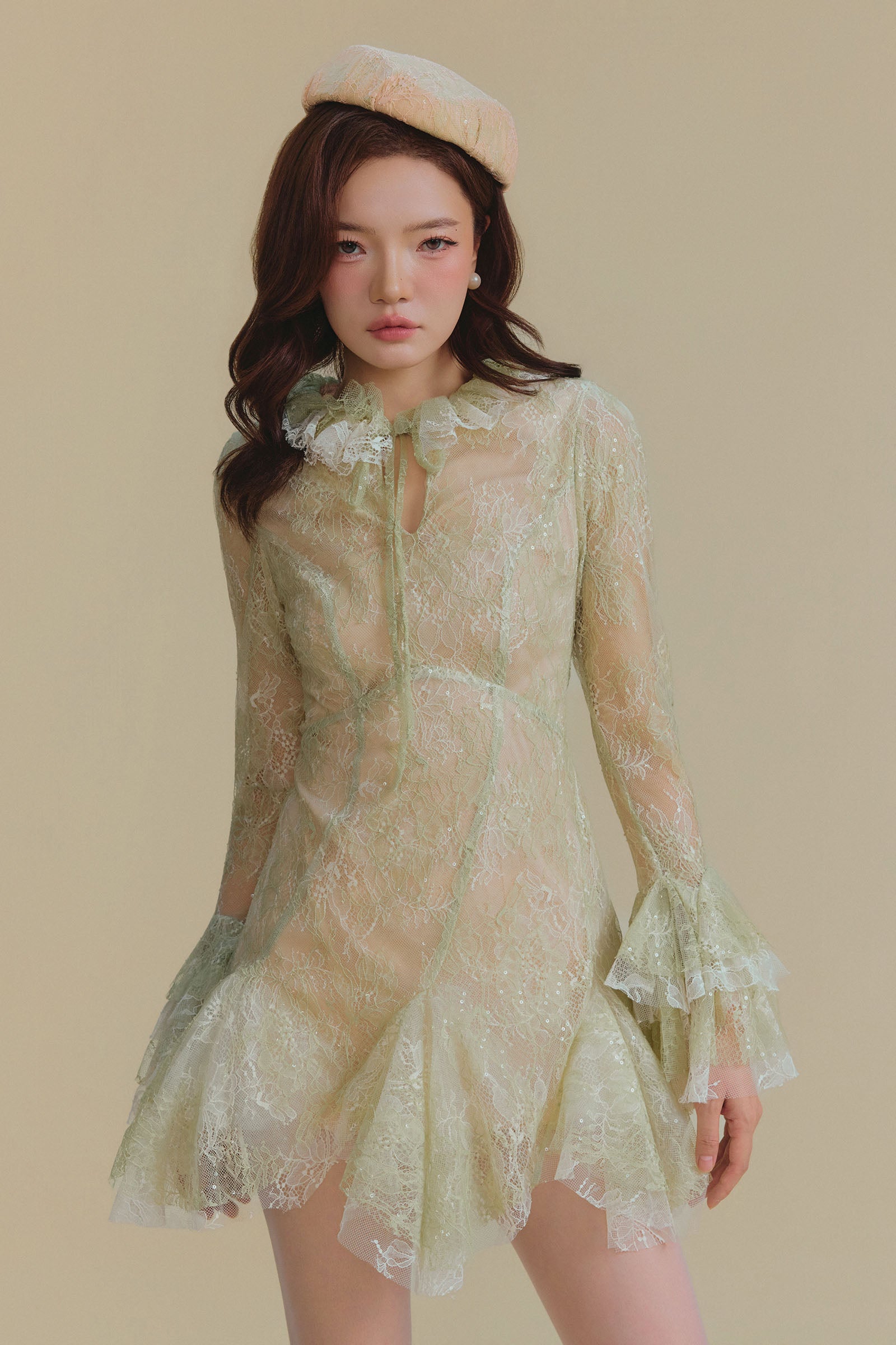 Olivia Tie Mini Dress