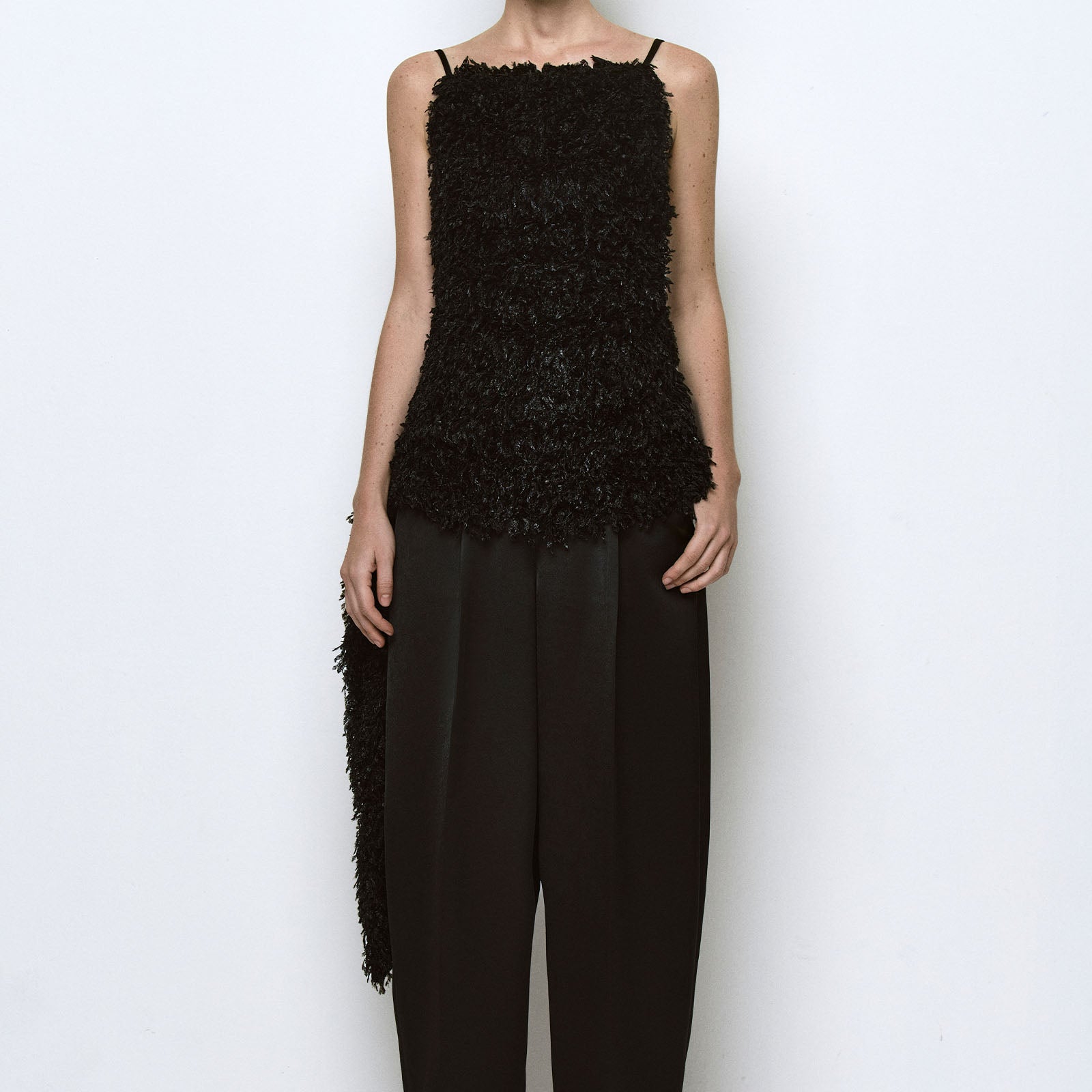 Maris Faux Fur Top