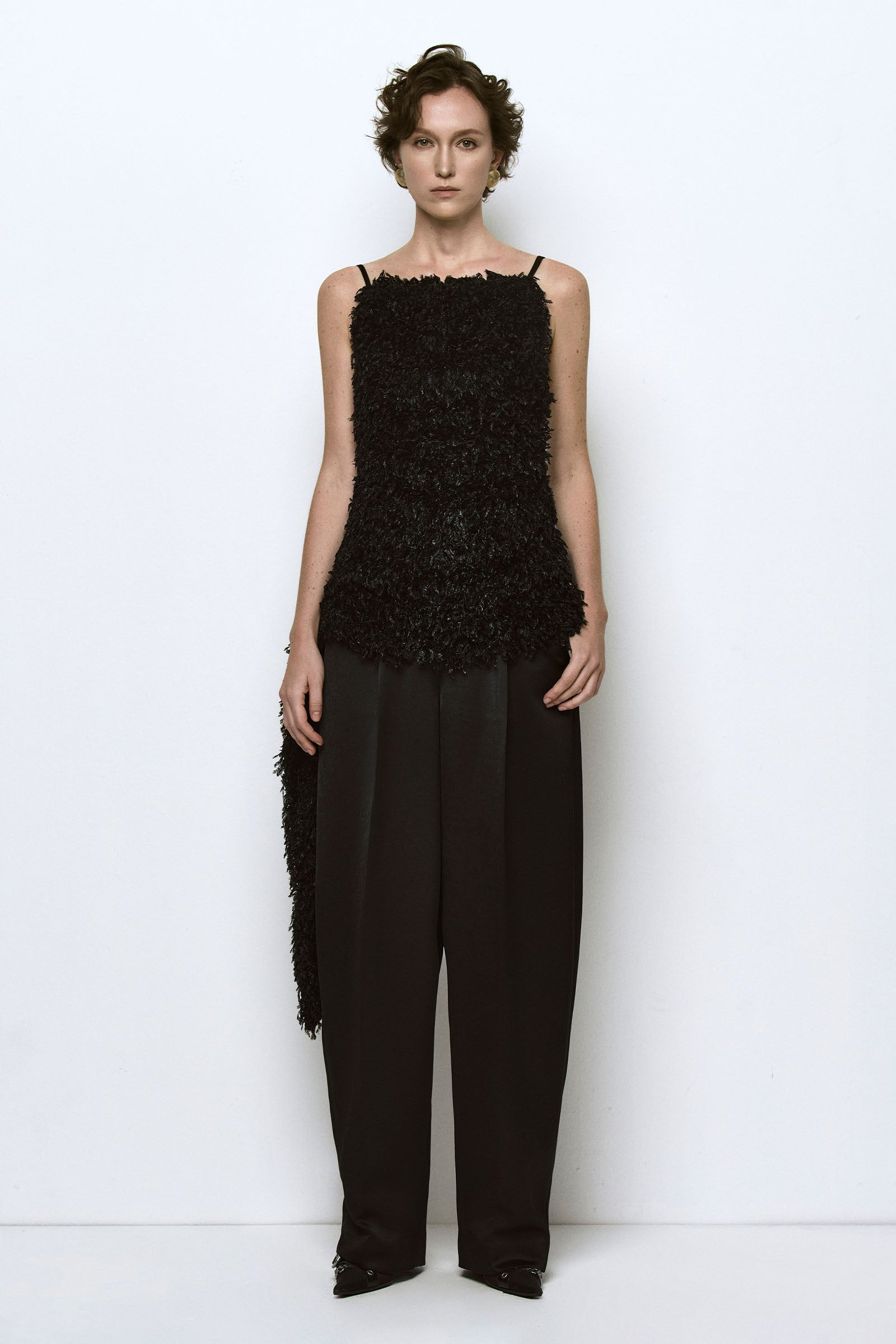 Maris Faux Fur Top