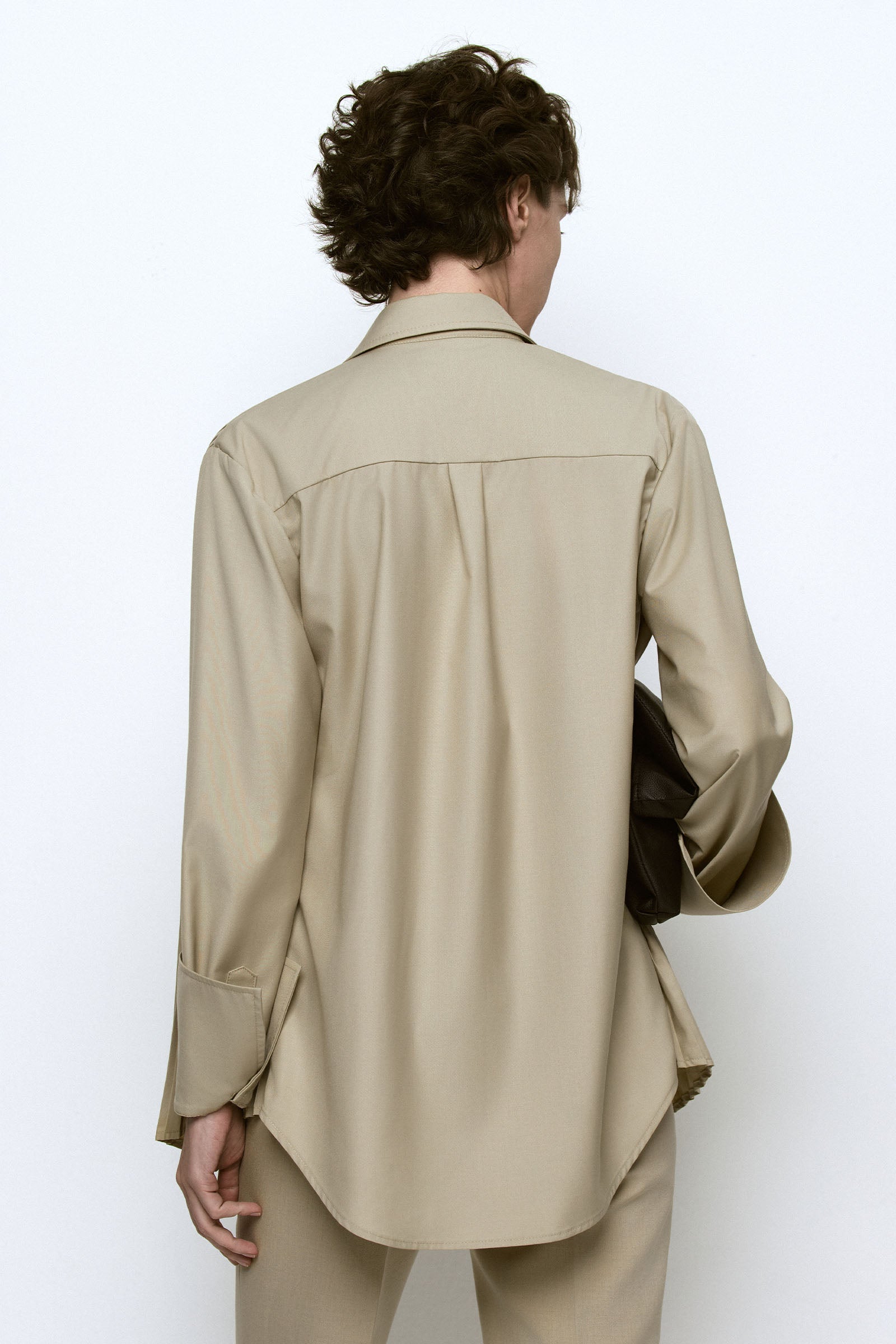 Lia Pleated Shirt