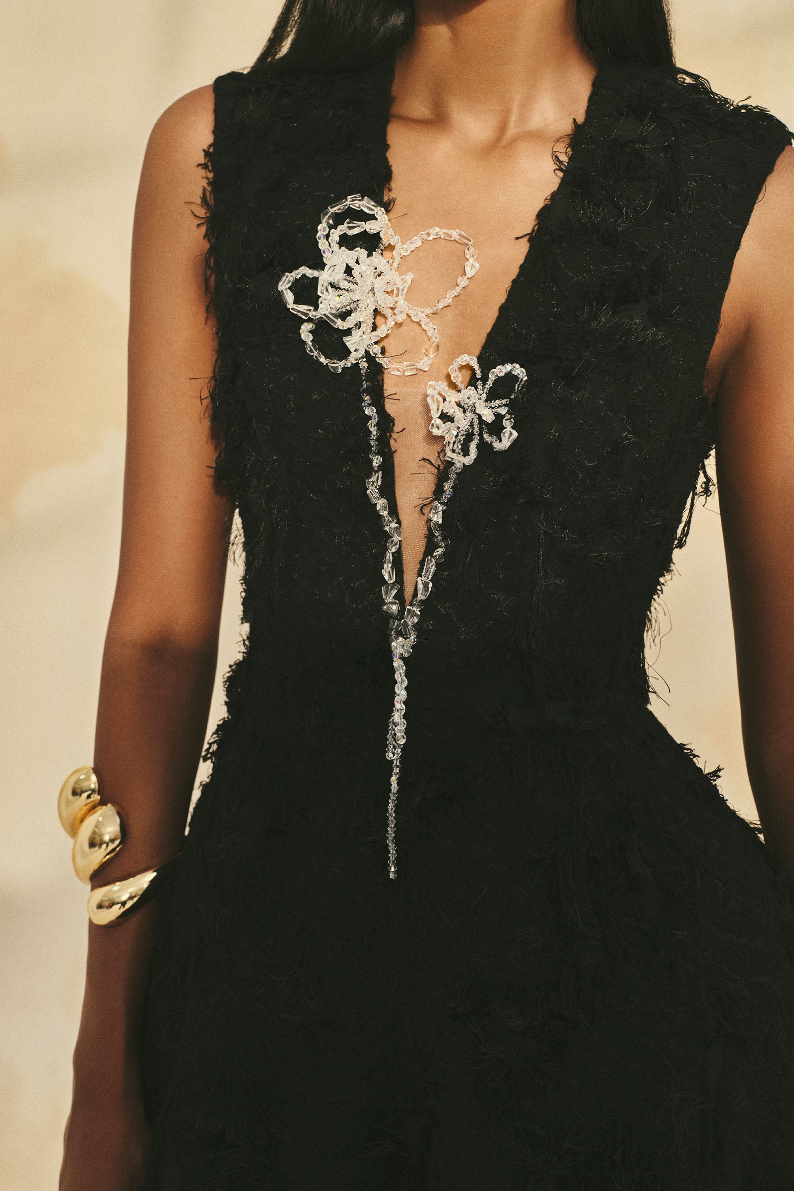 Elix Fringe Maxi Dress