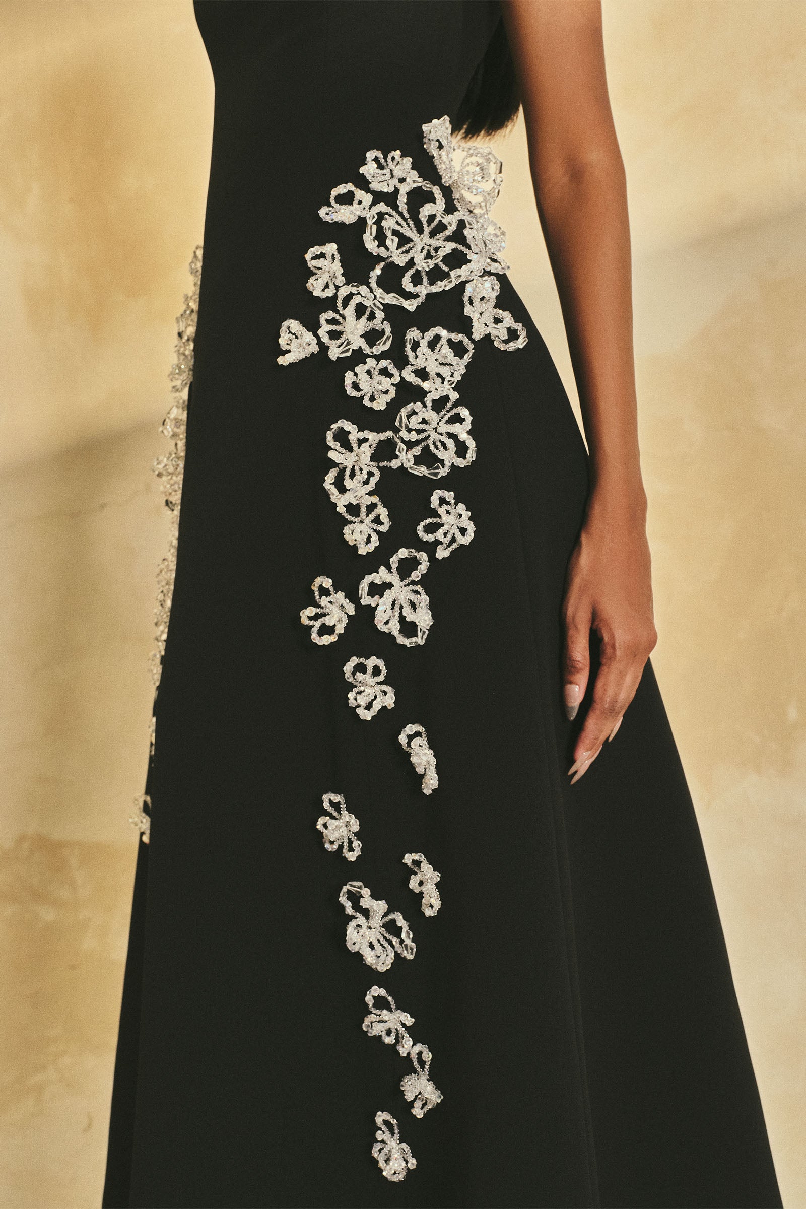 Rae Applique Midi Dress