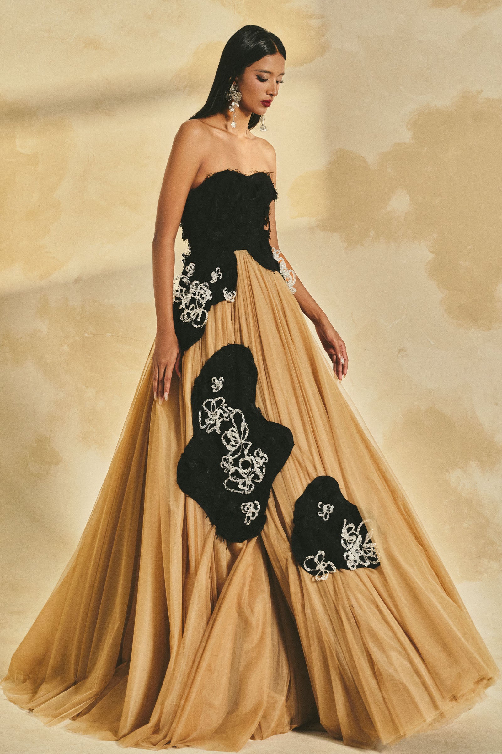 Lune Ball Gown Maxi Dress