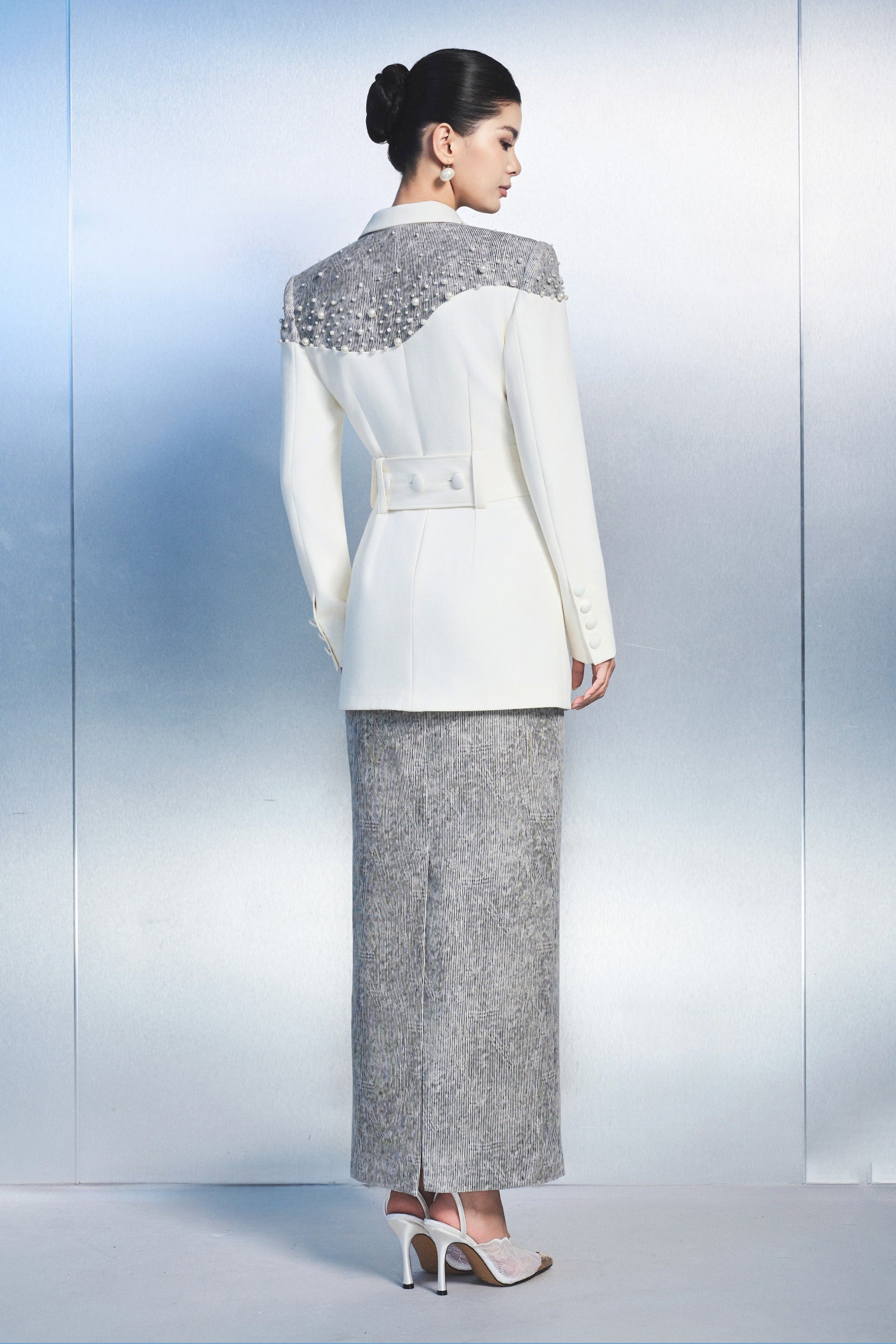 Moonlit Straight Skirt