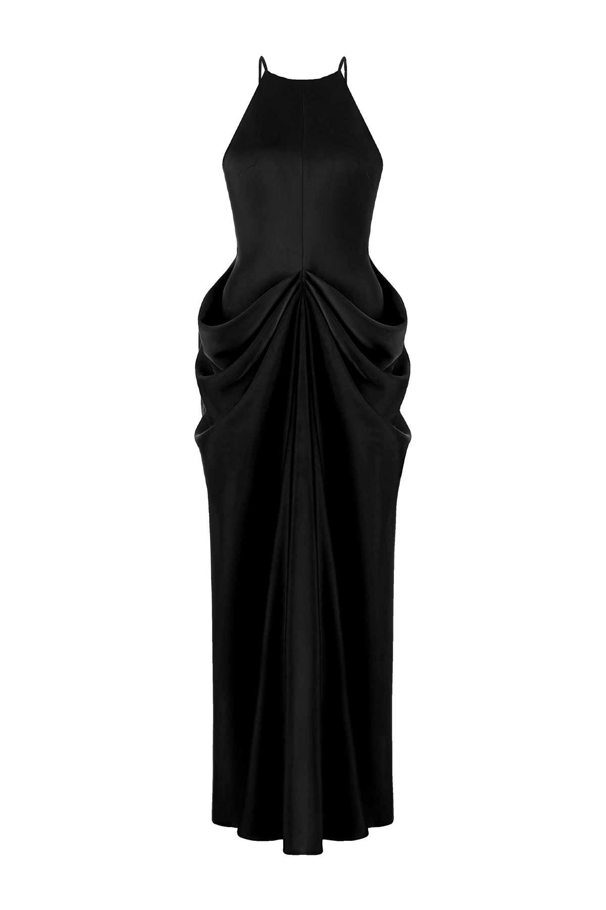 Alea Draped Midi Dress