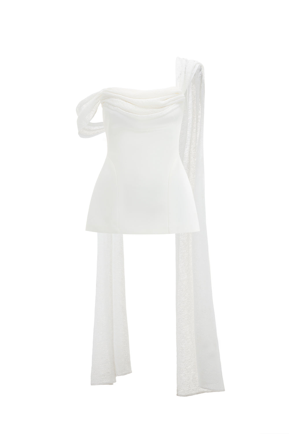 Elowen Peplum Extended Flap Cotton Spandex Top