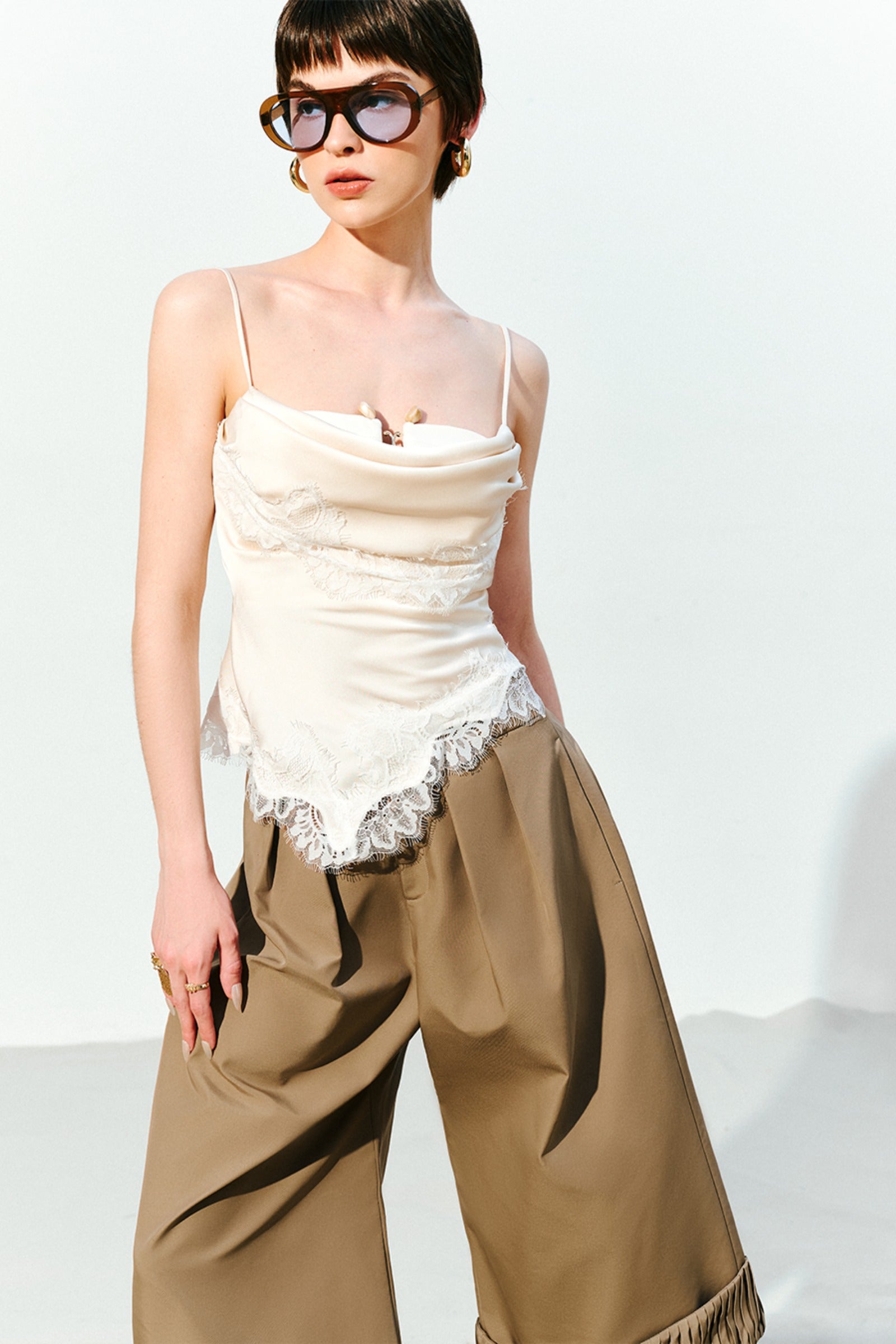Wallis Pleated Pants