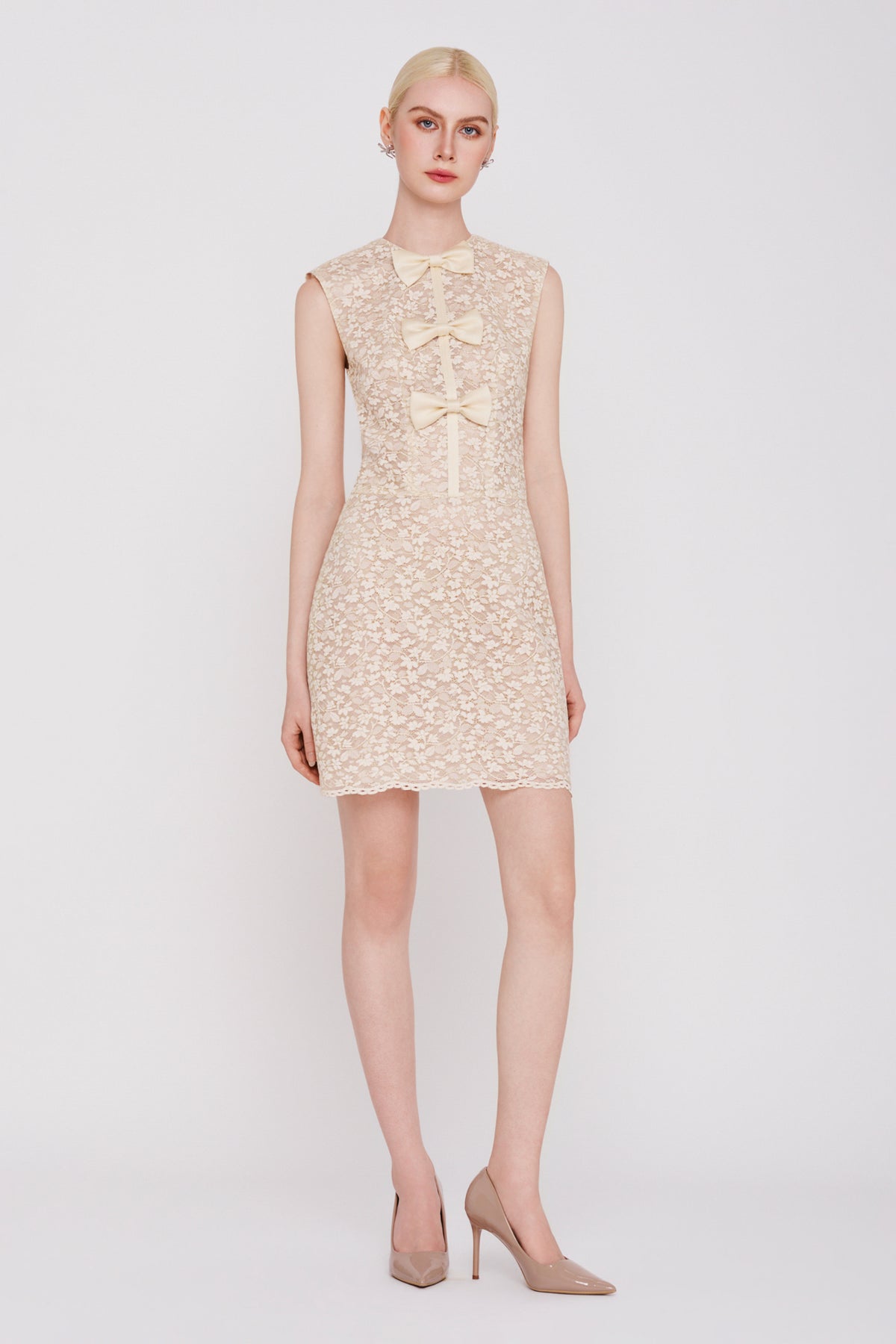 Evren Ribbon Mini Dress