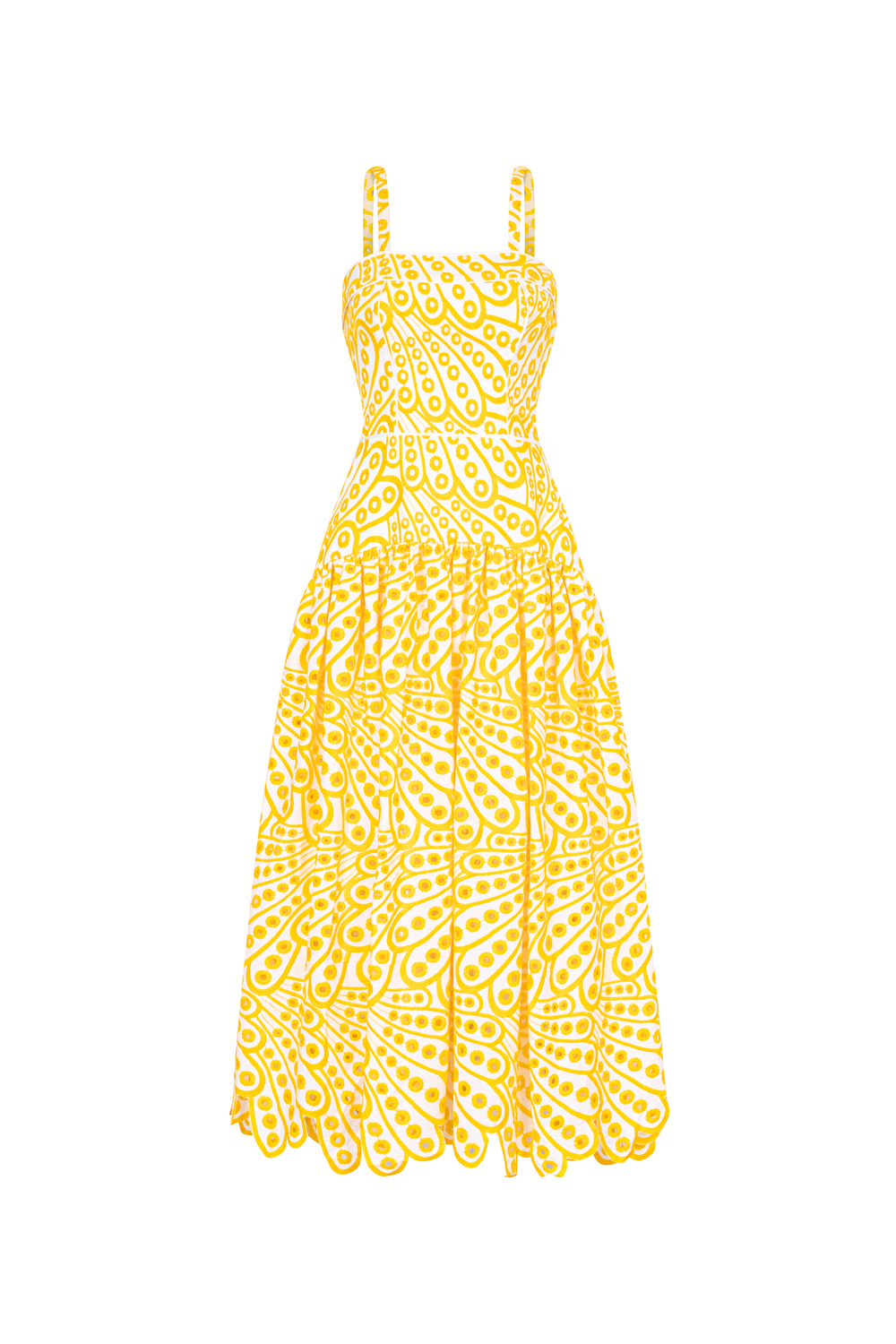 Darienne A-line Midi Dress