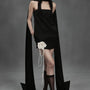 Sweet Nail Strapless Side Pocket Spandex Mini Dress