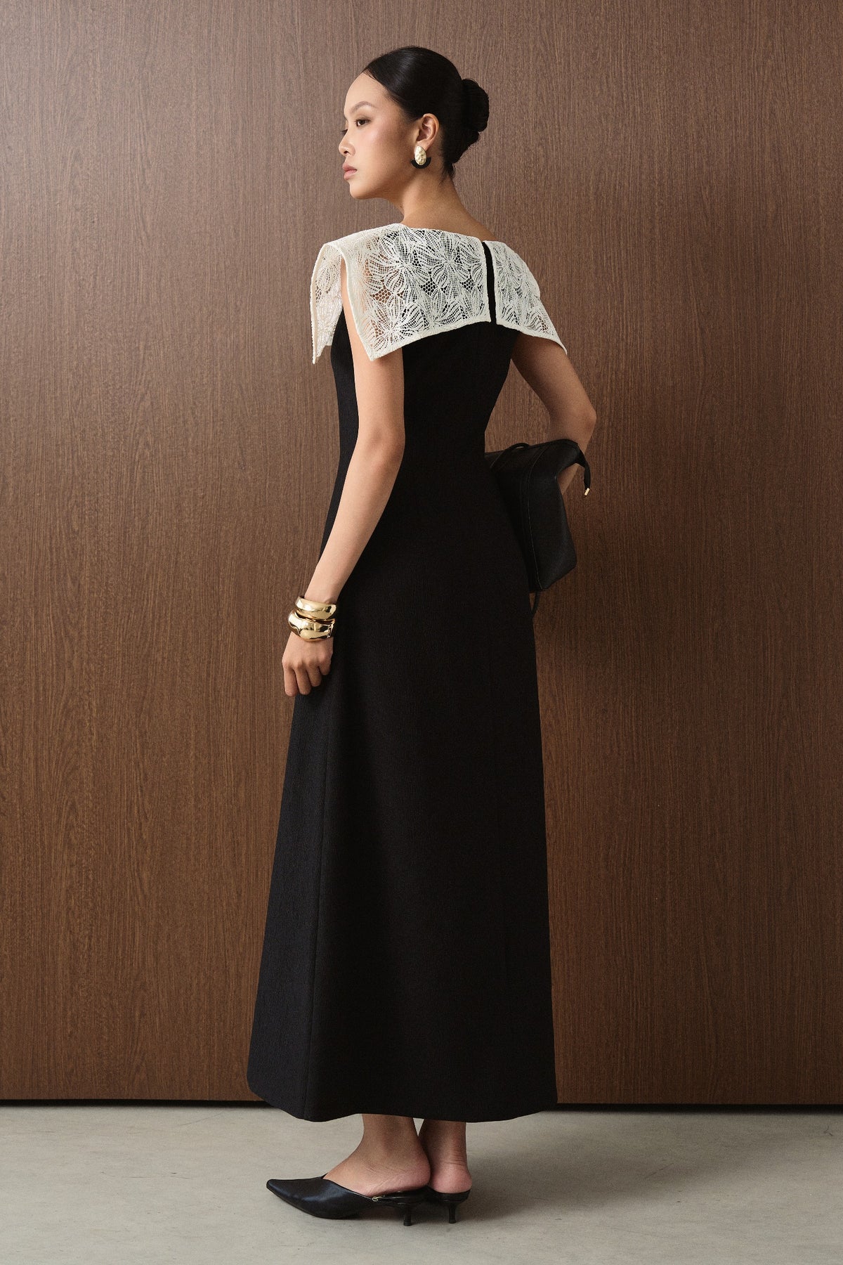 Virette A-line Midi Dress