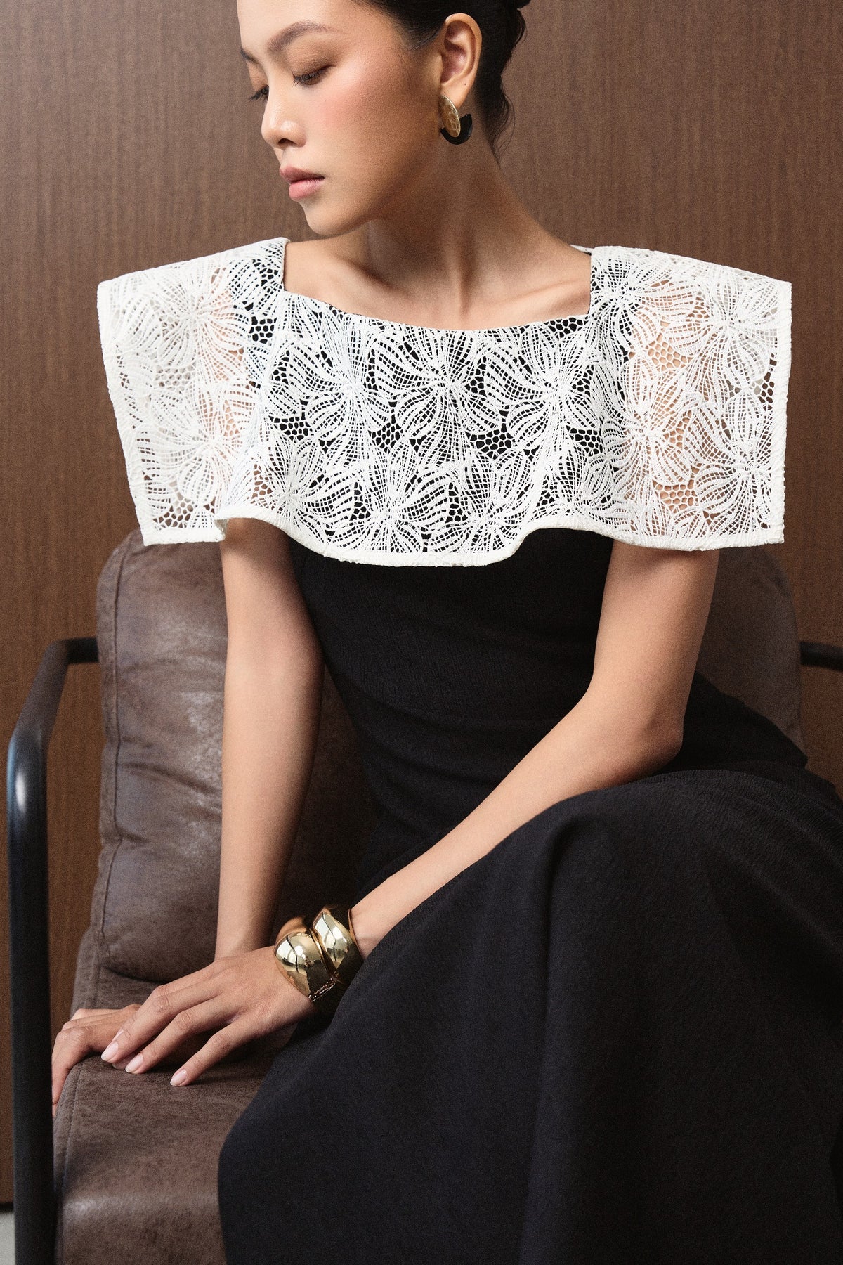 Virette A-line Midi Dress