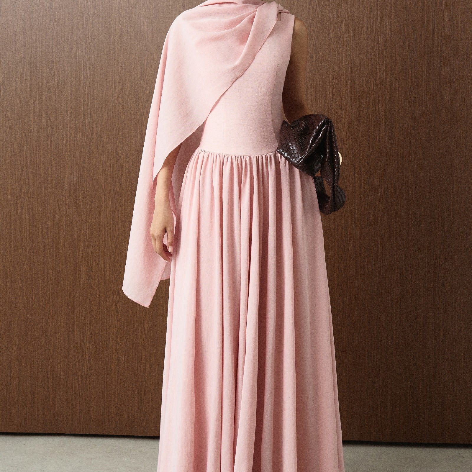 Motion Pleated Maxi Dress