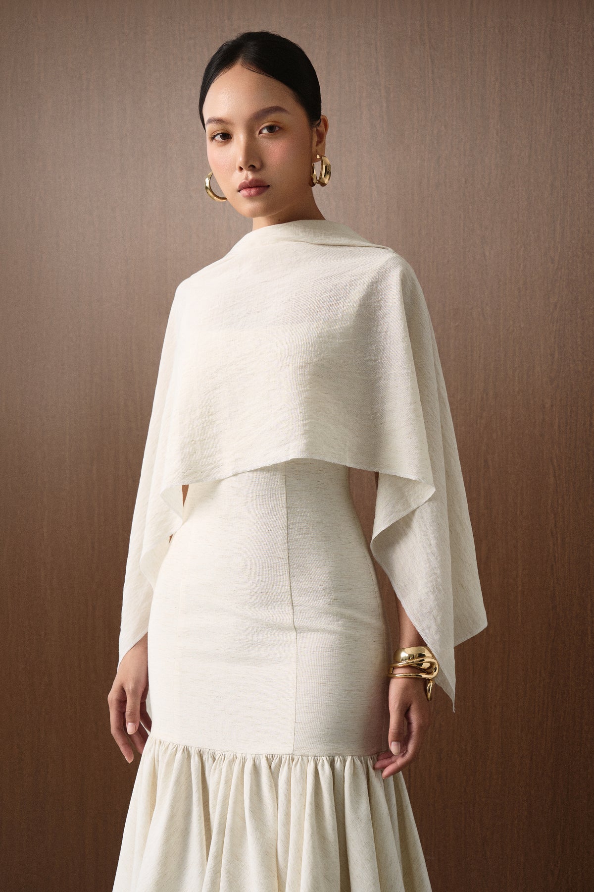 Mouvement Draped Maxi Dress