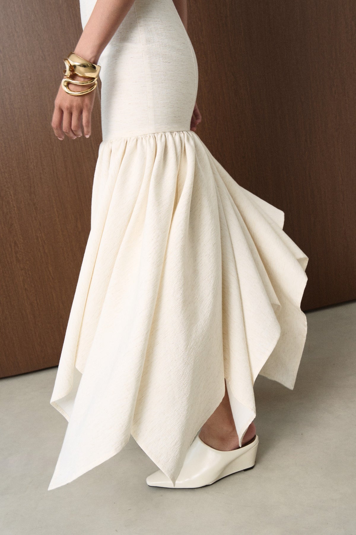 Mouvement Draped Maxi Dress