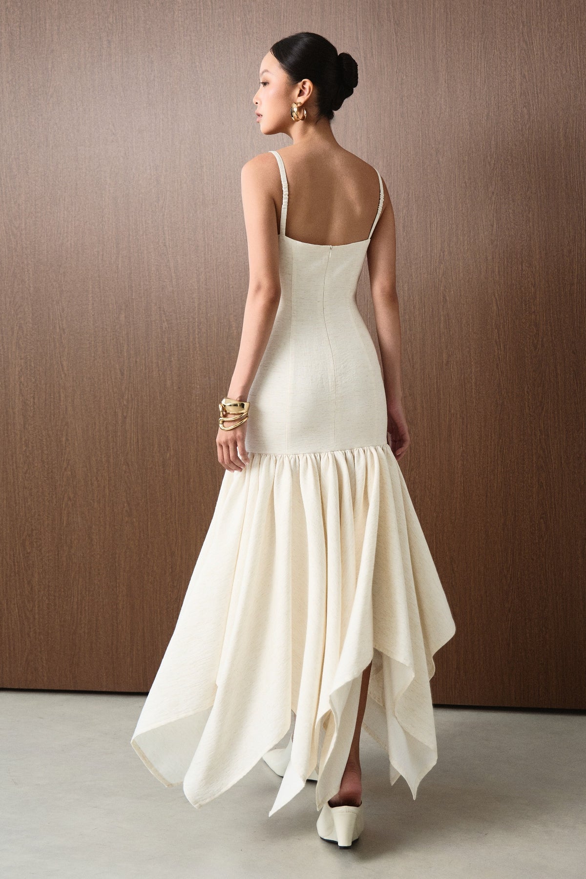 Mouvement Draped Maxi Dress