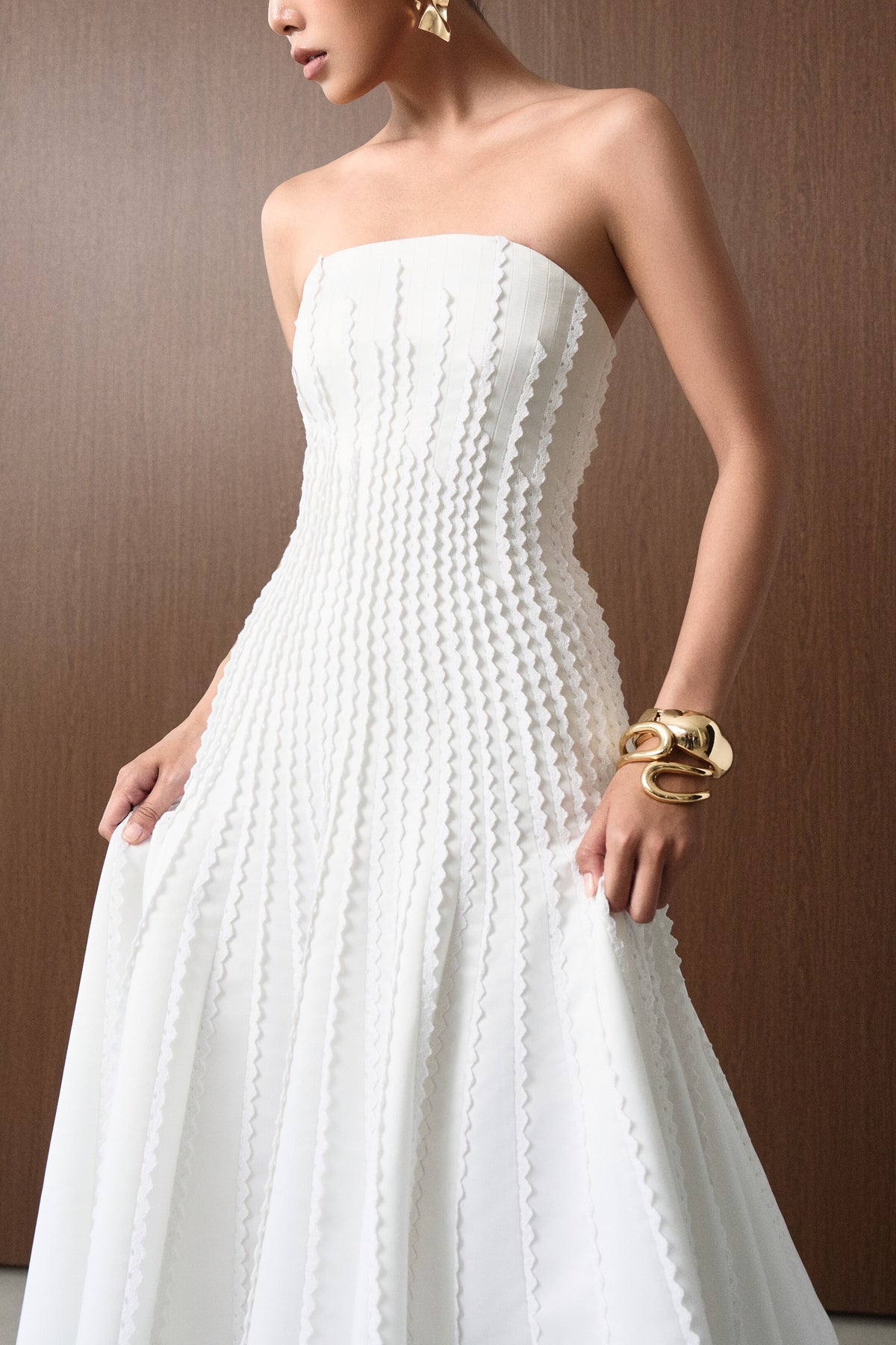 Saguaro Applique Maxi Dress