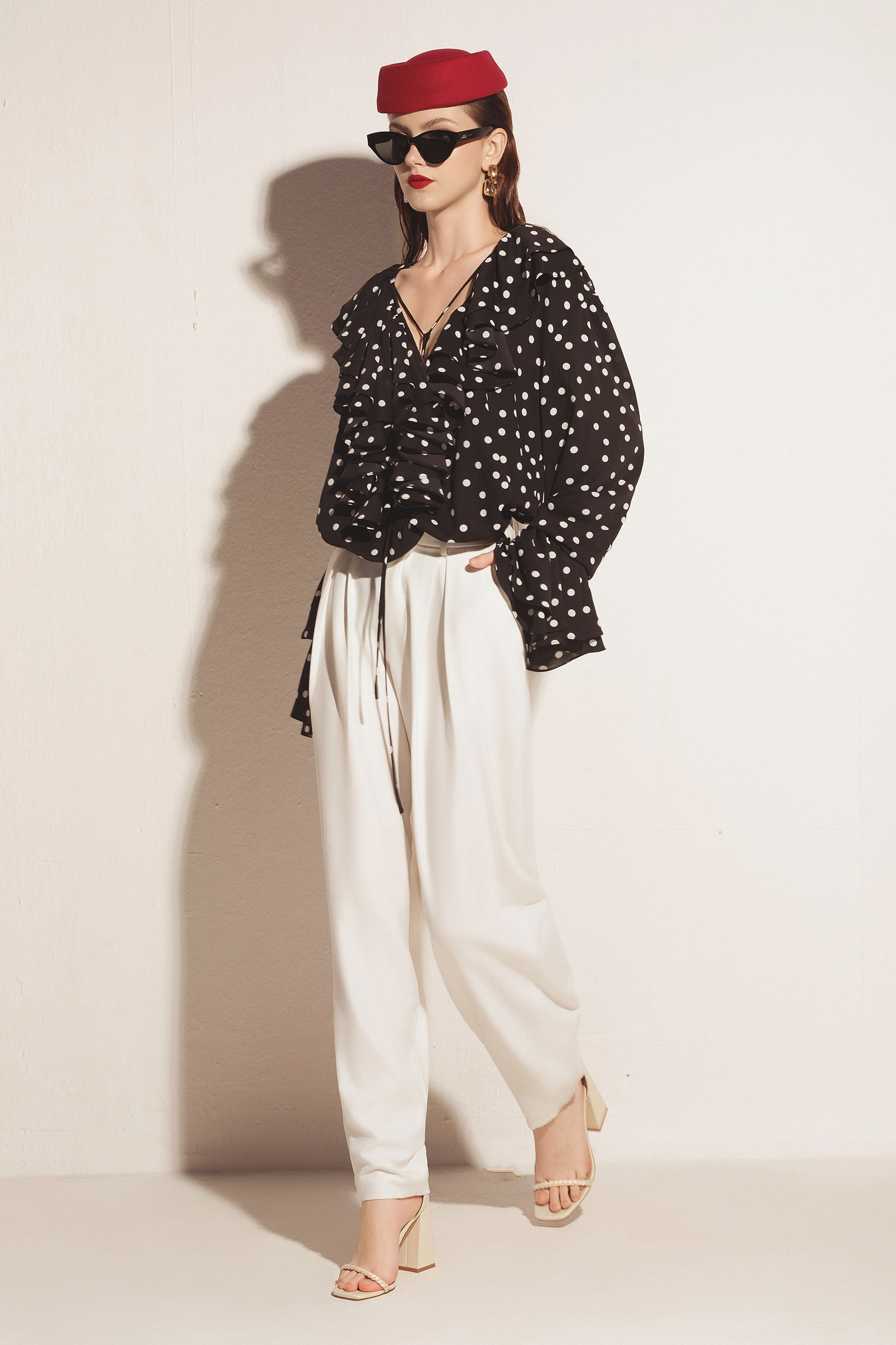 Brienne Ruffle Shirt