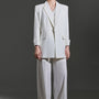 Tove Straight Single Breasted Twinkle Taffeta Blazer