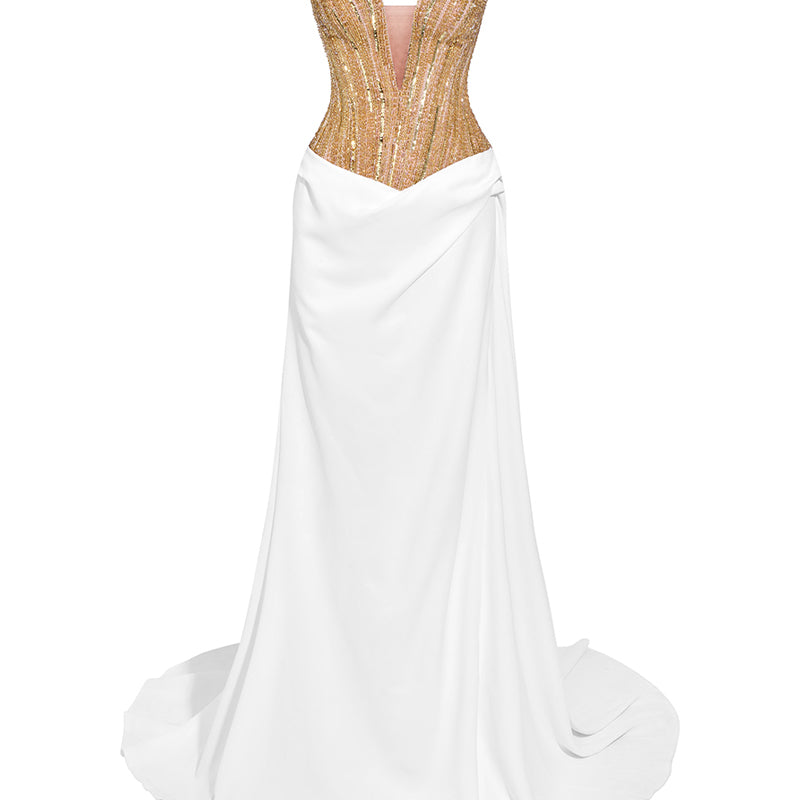 Swanie Sweetheart Maxi Dress