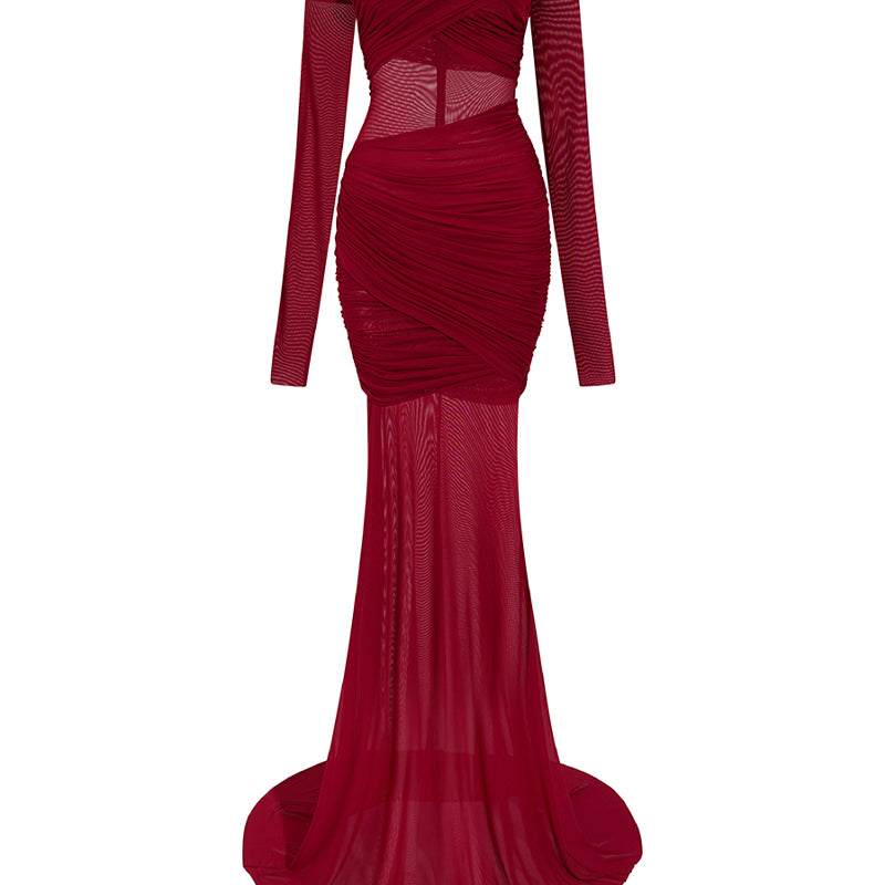 Aphrodite Mermaid Maxi Dress