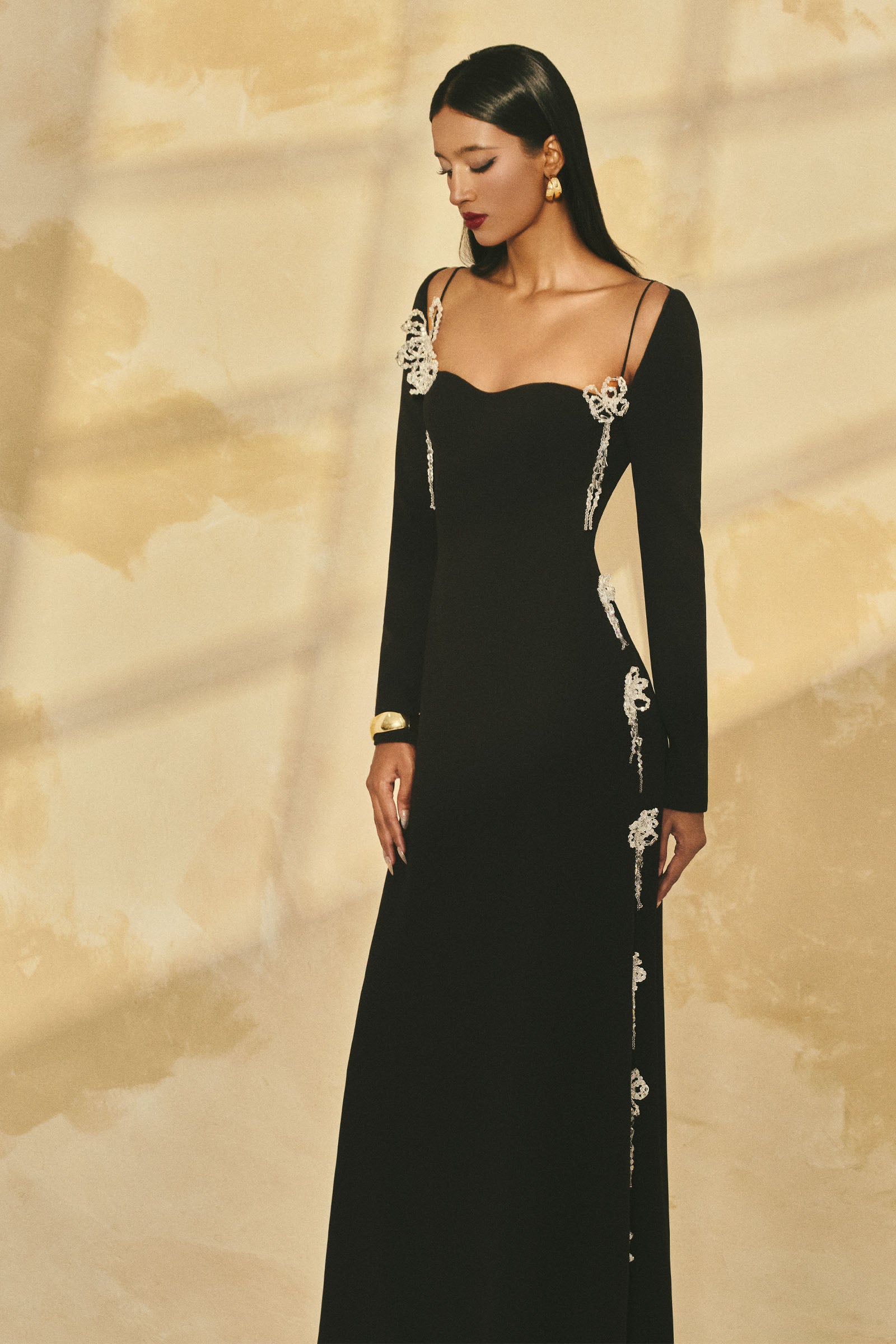 Eir Applique Maxi Dress