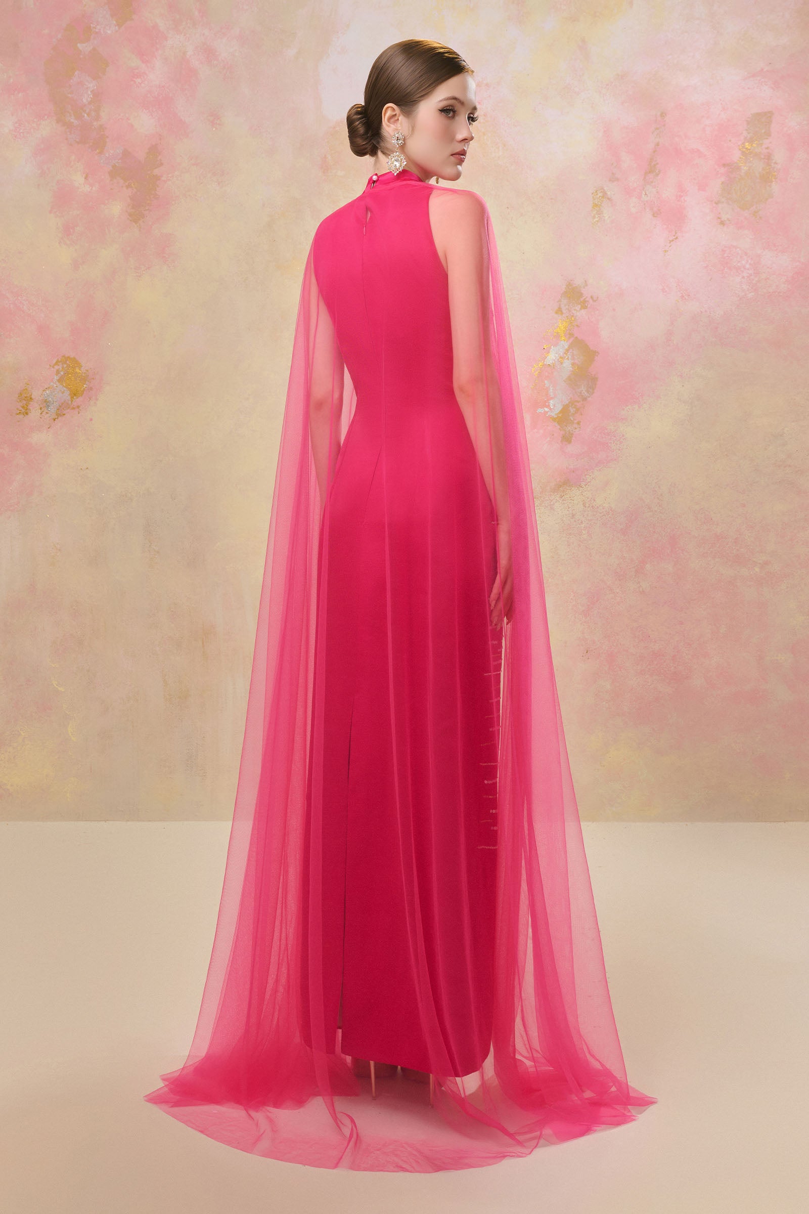 pink seren dress Rent House Of Cb Pink Dress UK 8