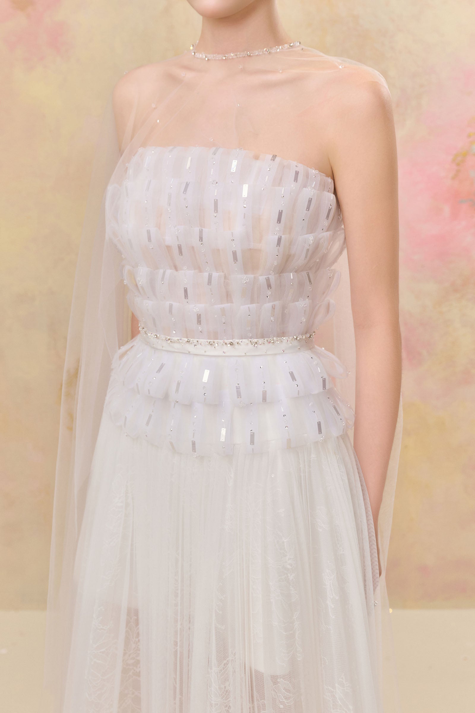 Leona Ruffle Maxi Dress