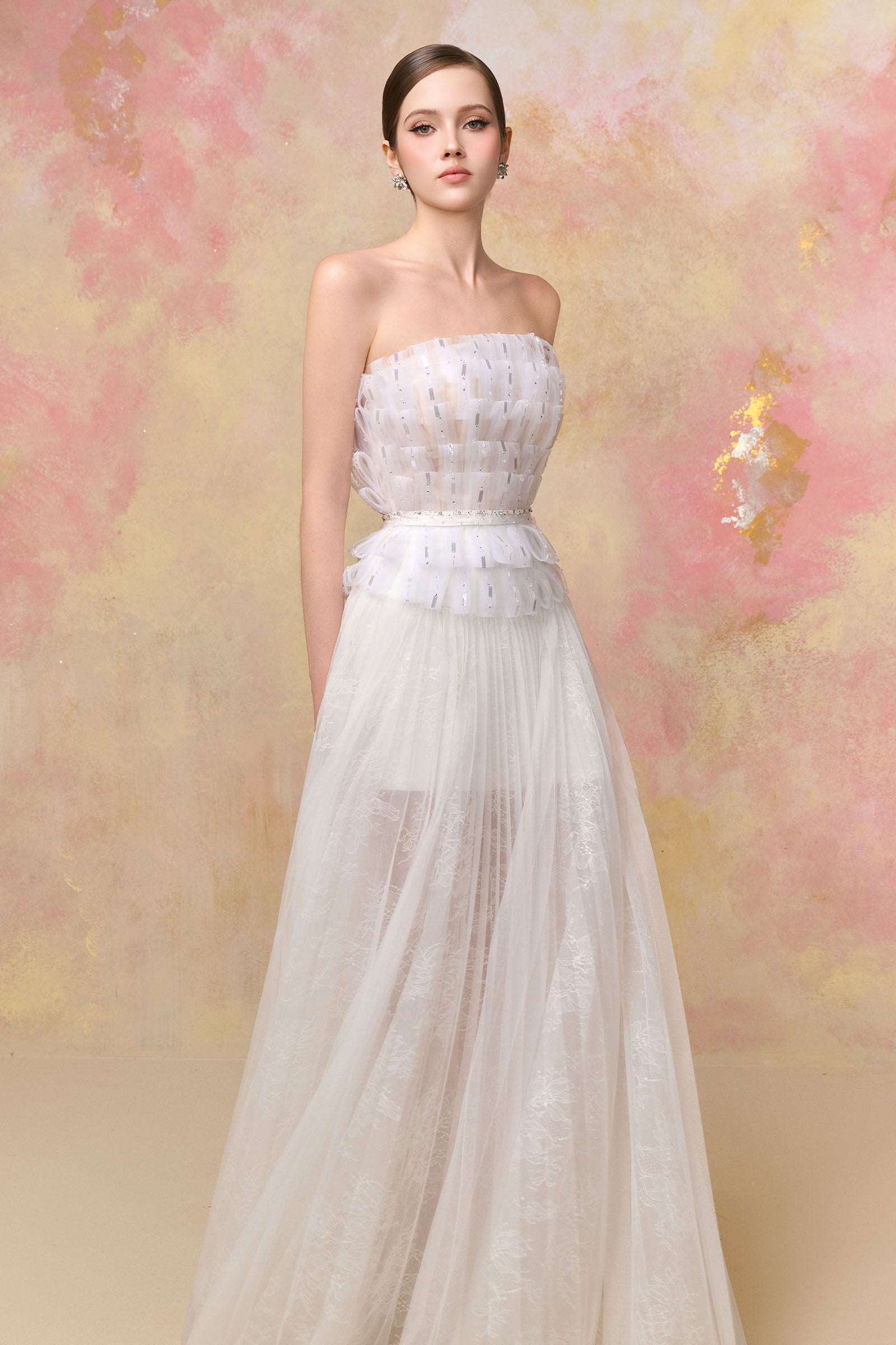 Leona Ruffle Maxi Dress