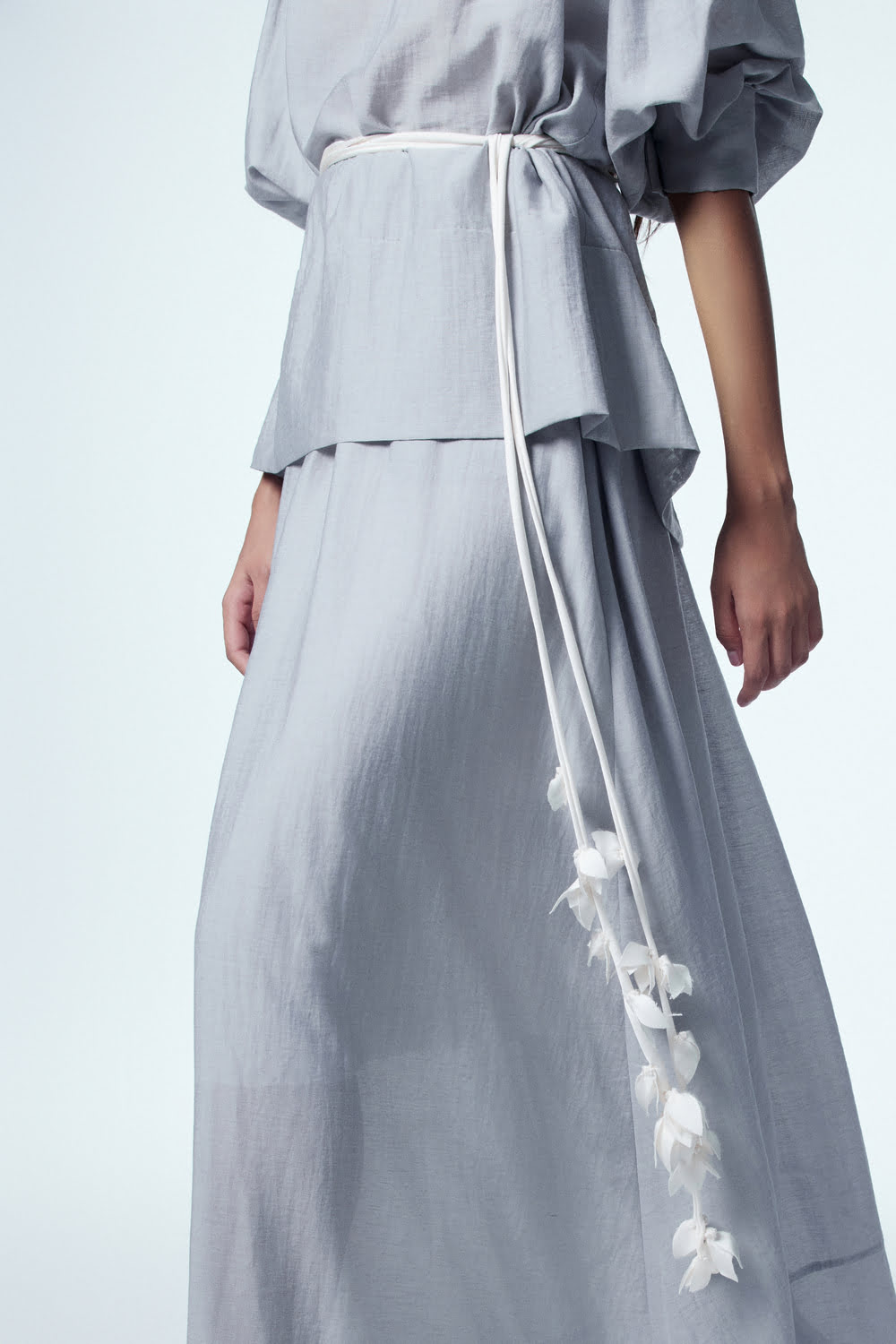 Nina Floral Rayon Blend Belt