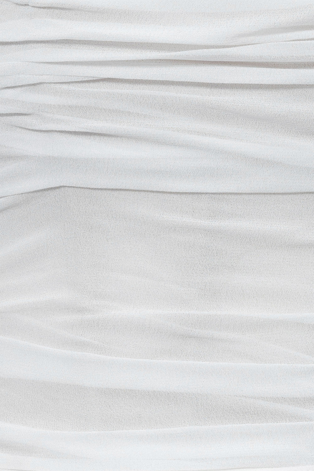 Giana Slit Semi-Heart Neck Chiffon Floor Length Dress