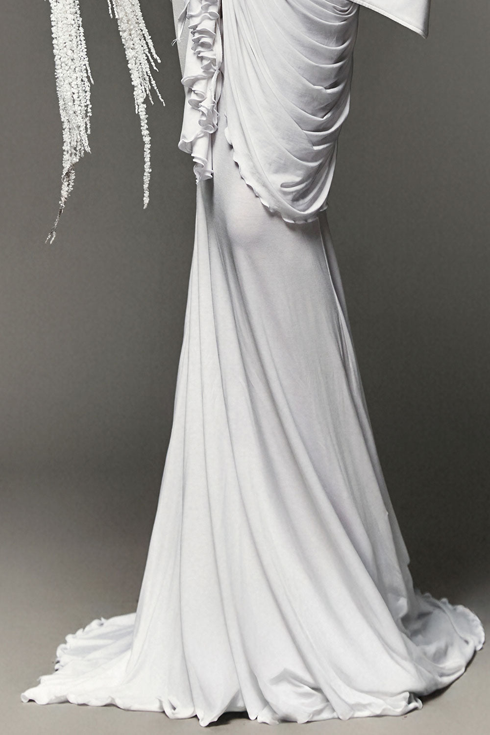 Blythe Mermaid Gathered Spandex Floor Length Set