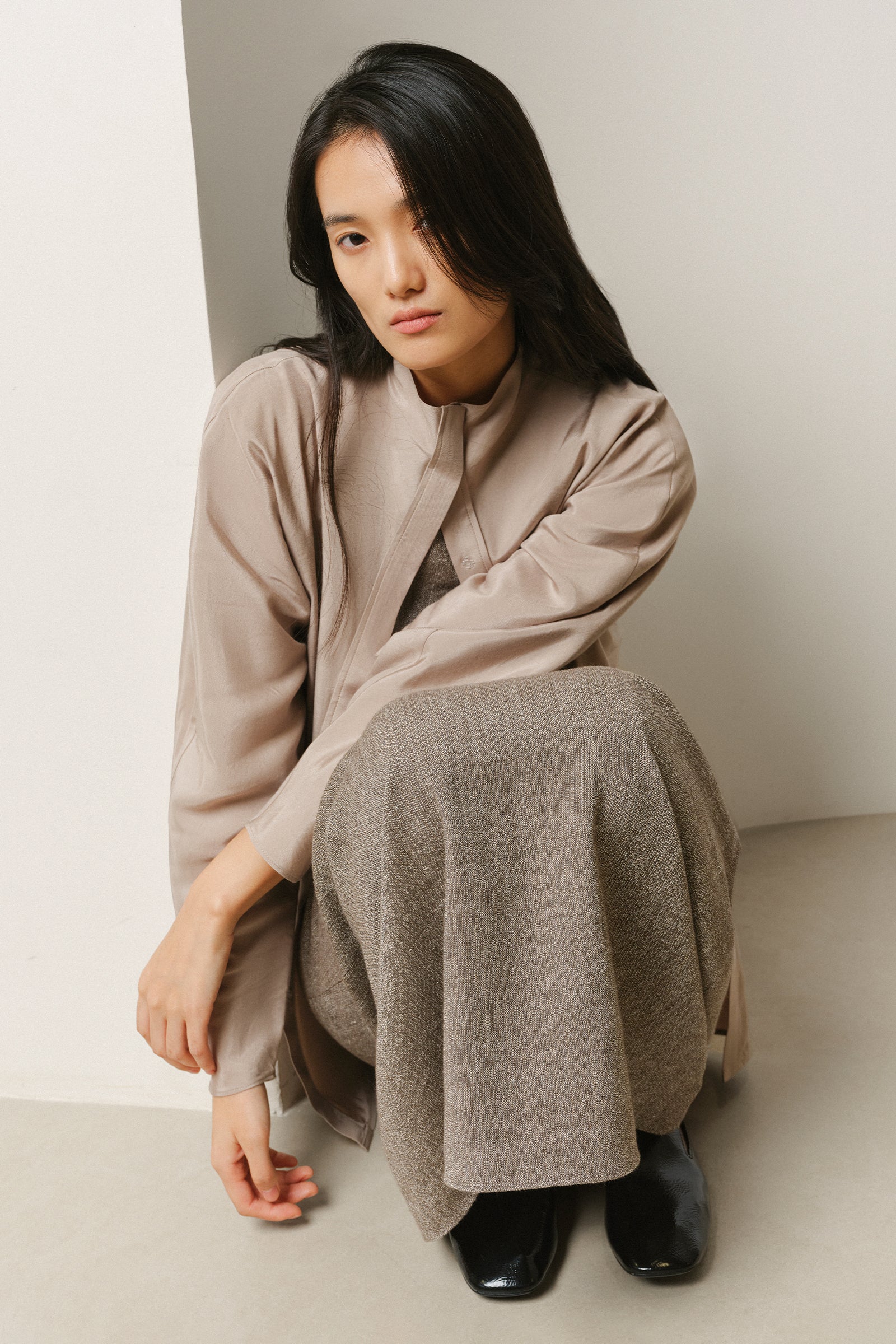 Penelope Mock Neck Shirt