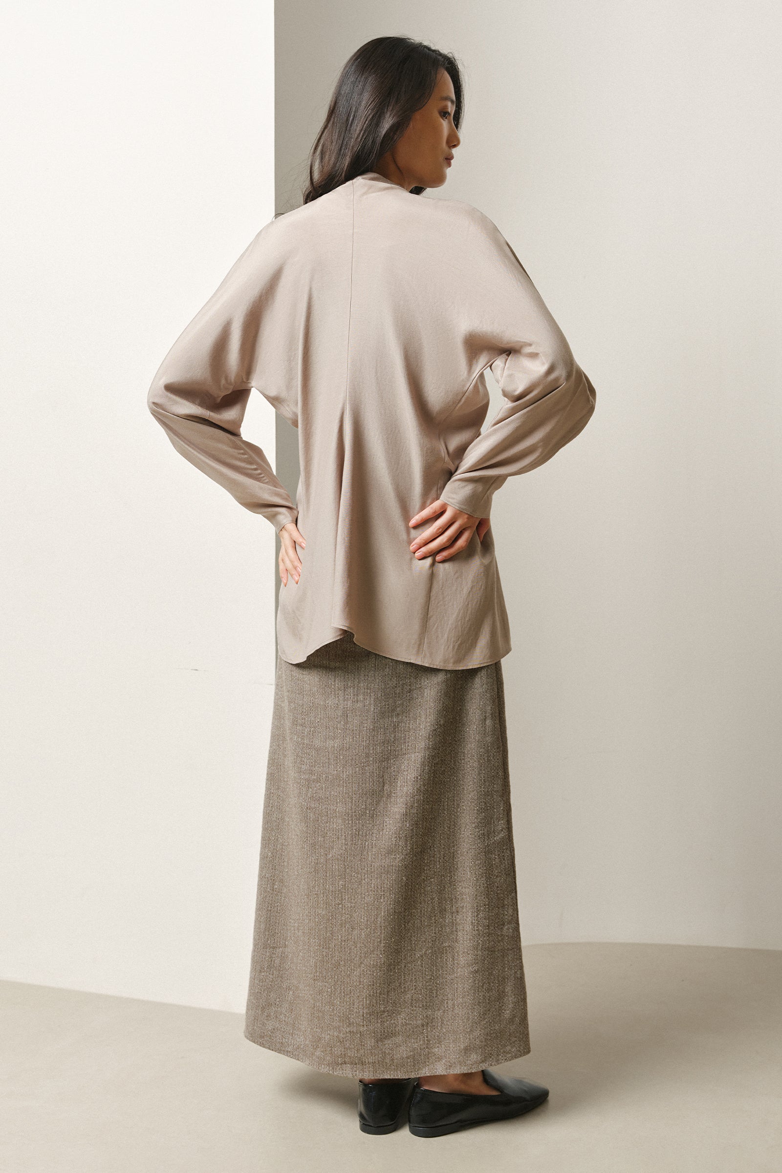Penelope Mock Neck Shirt