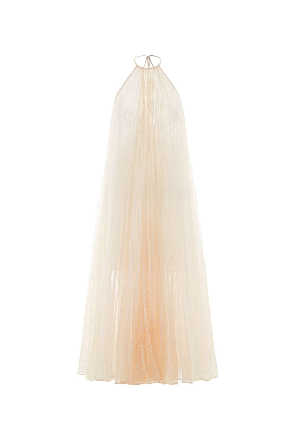Lavaine Halter Midi Dress