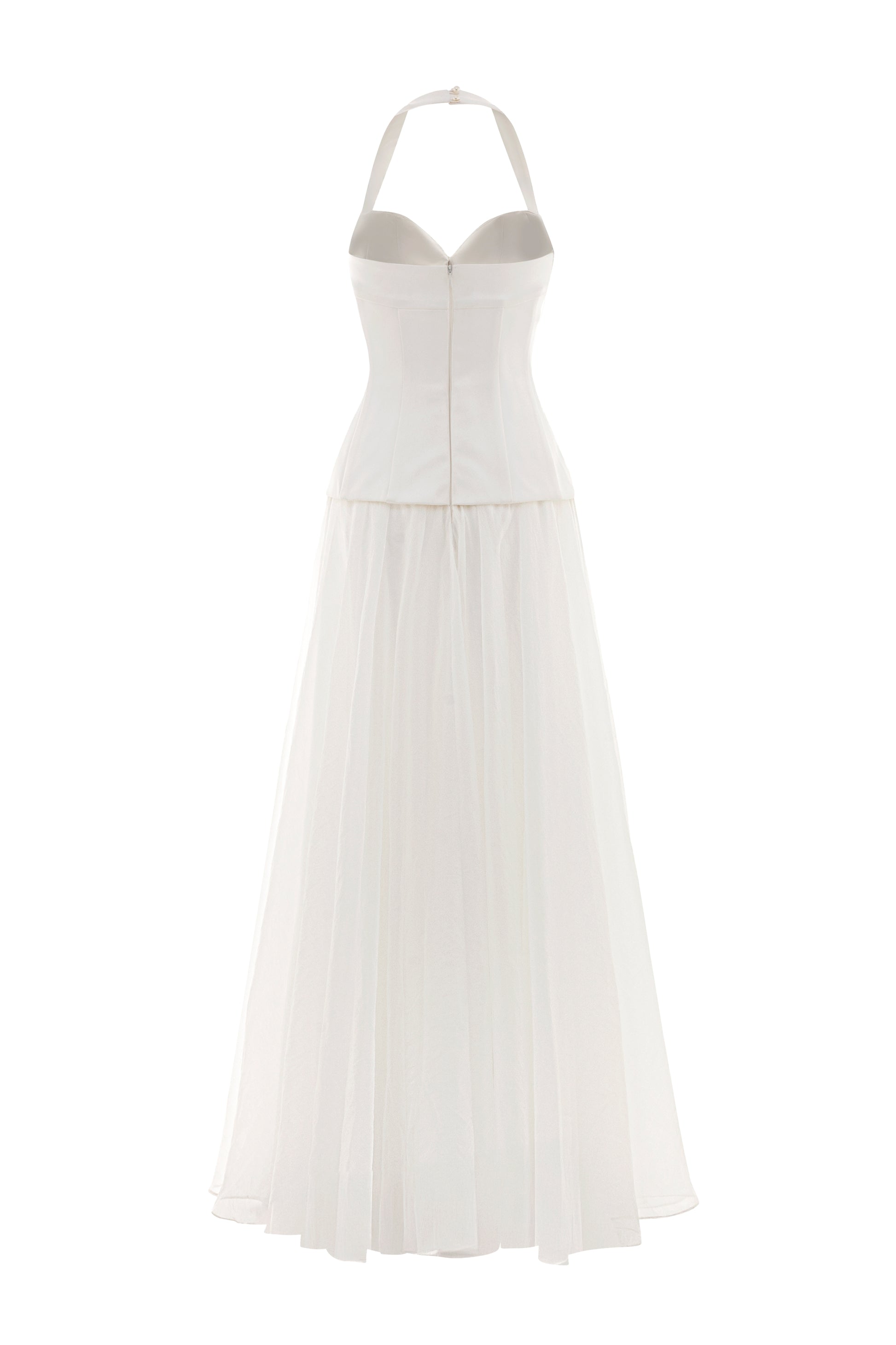 Alissa Halter Metal Maxi Dress