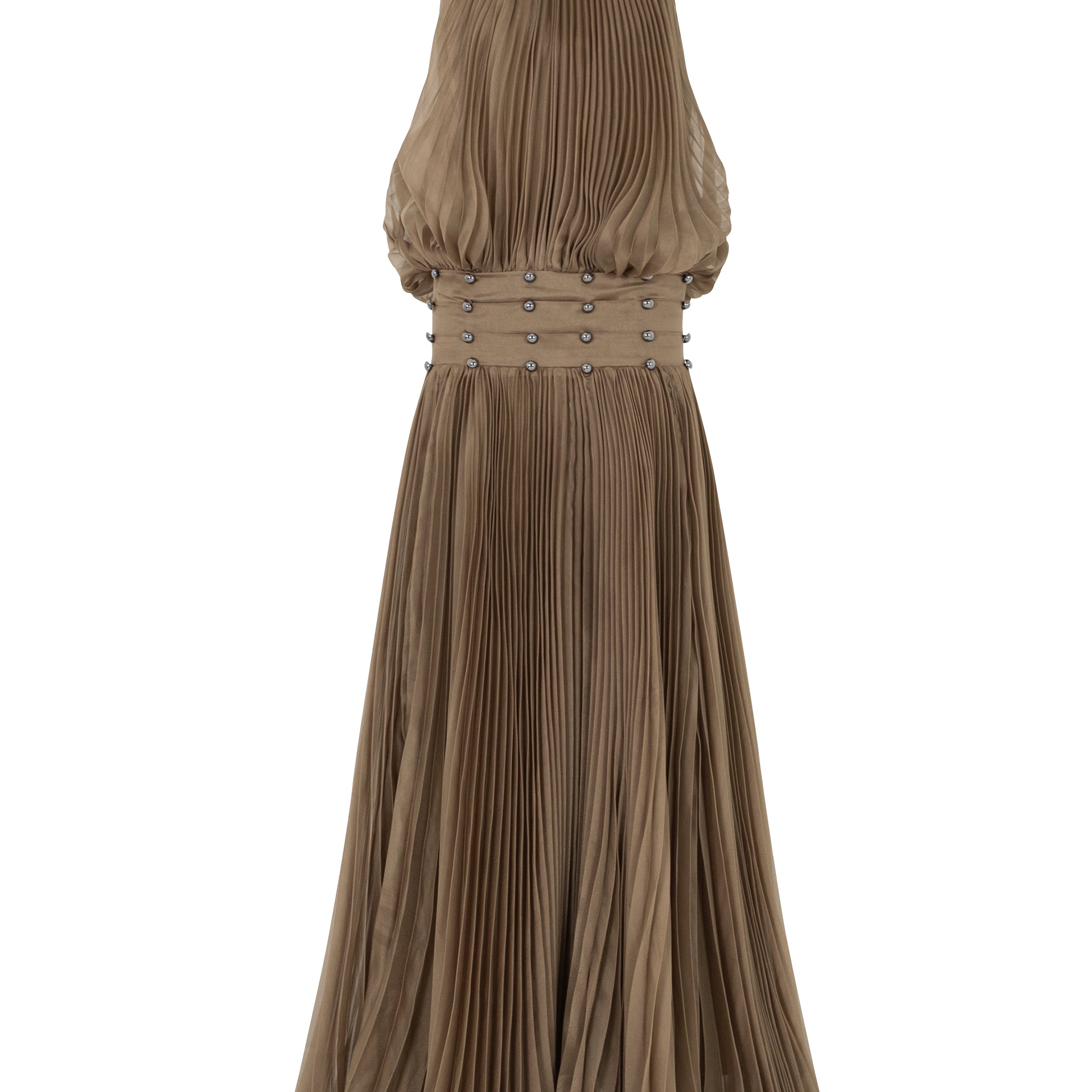 Madive Halter Button Maxi Dress