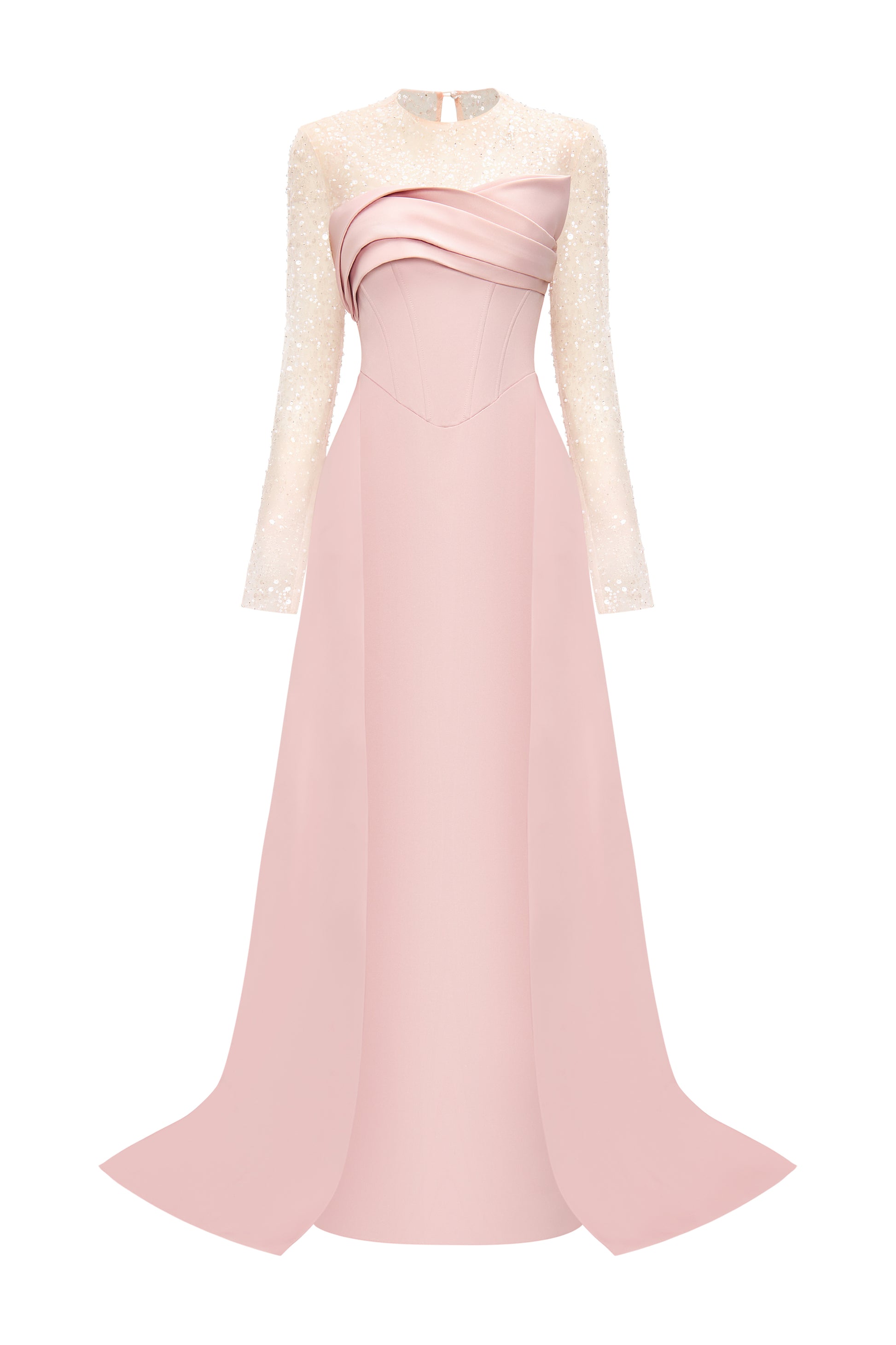 Luretta A-line Taffeta Skirt