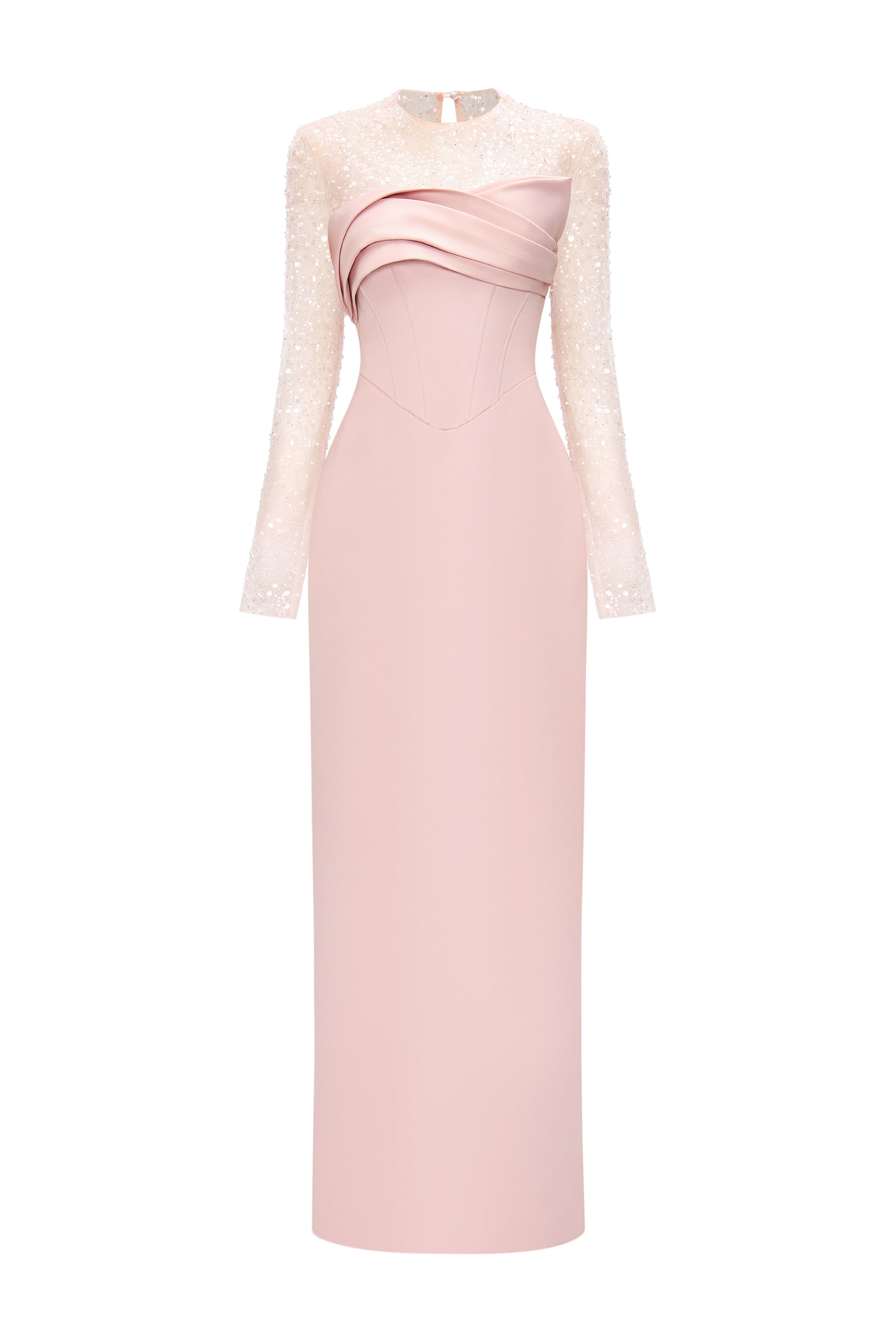 pastel dress maxi Malakhai Chiffon Halter Maxi Dress / Pastel Green | MESHKI