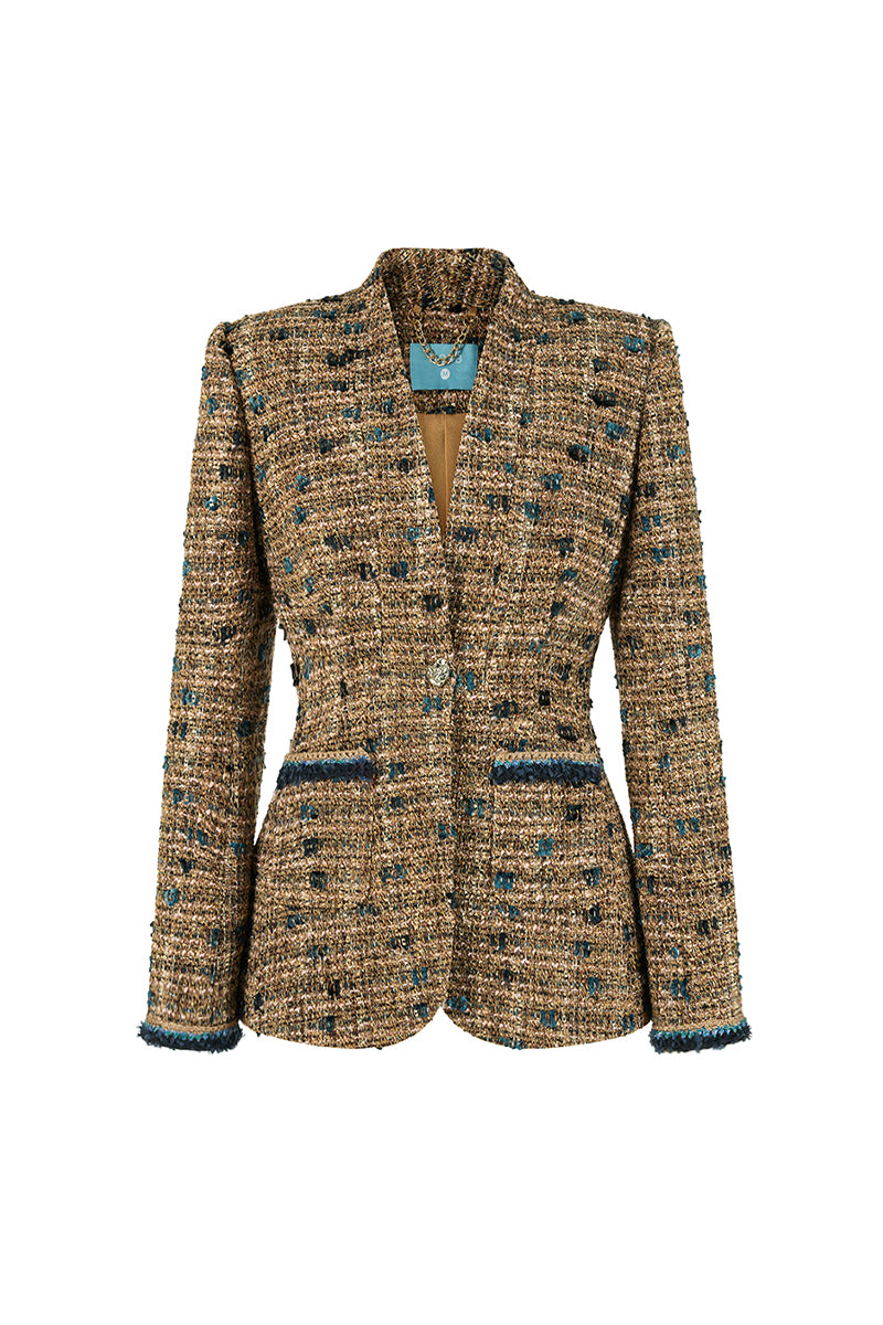 Crépuscule V-Neck Jacket