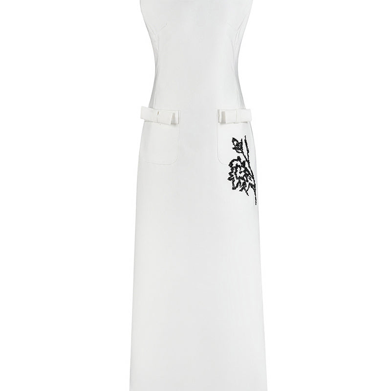 Saudade Off-Shoulder Midi Dress