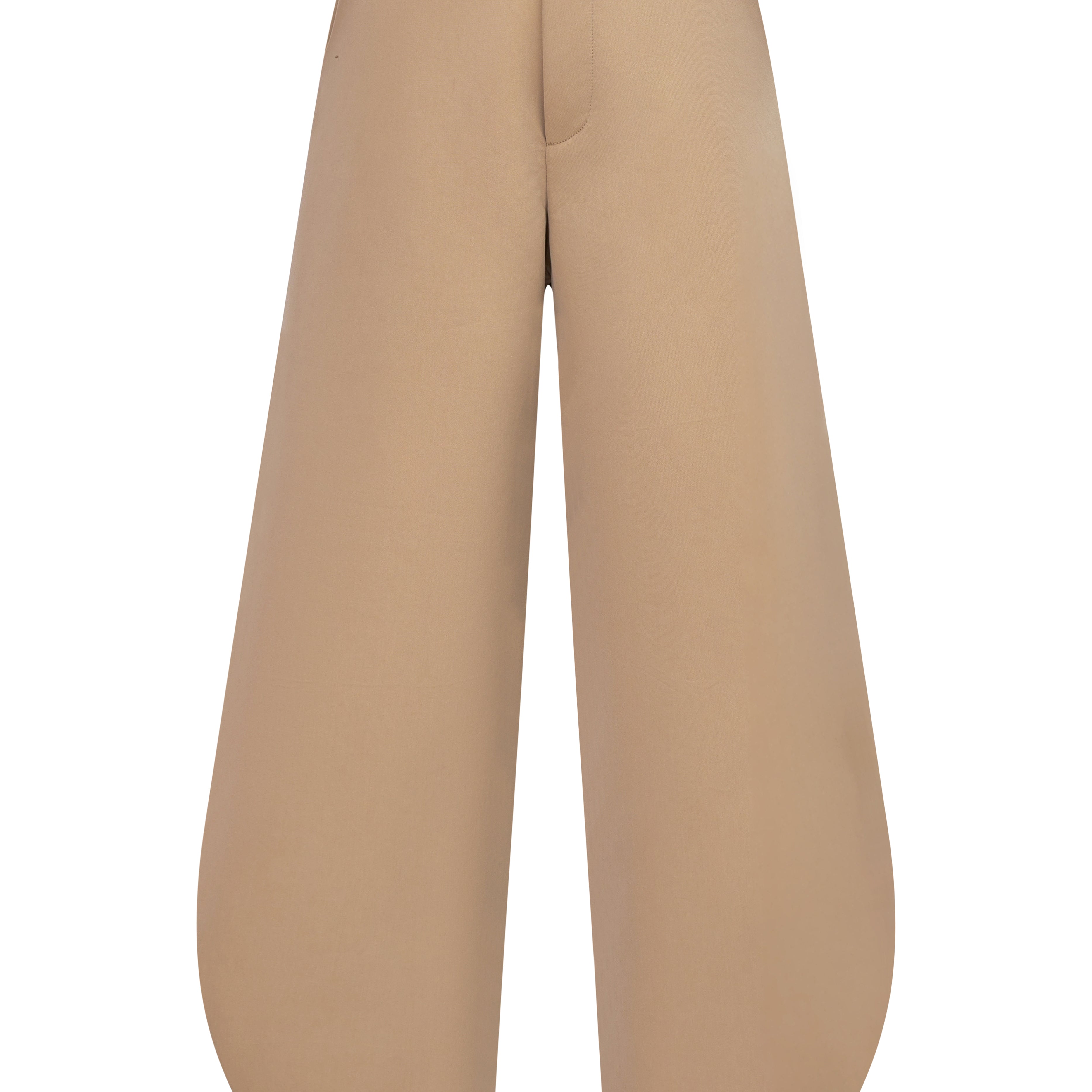 Kenzie Tulip Wide Leg Taffeta Ankle Length Pants