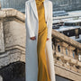 Fiona Straight Peak Lapel Twill Ankle Length Trench Coat