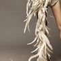 Caia Flower Feathers Brooch