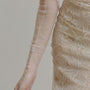 Ladonna Gathered See-Through Gloves