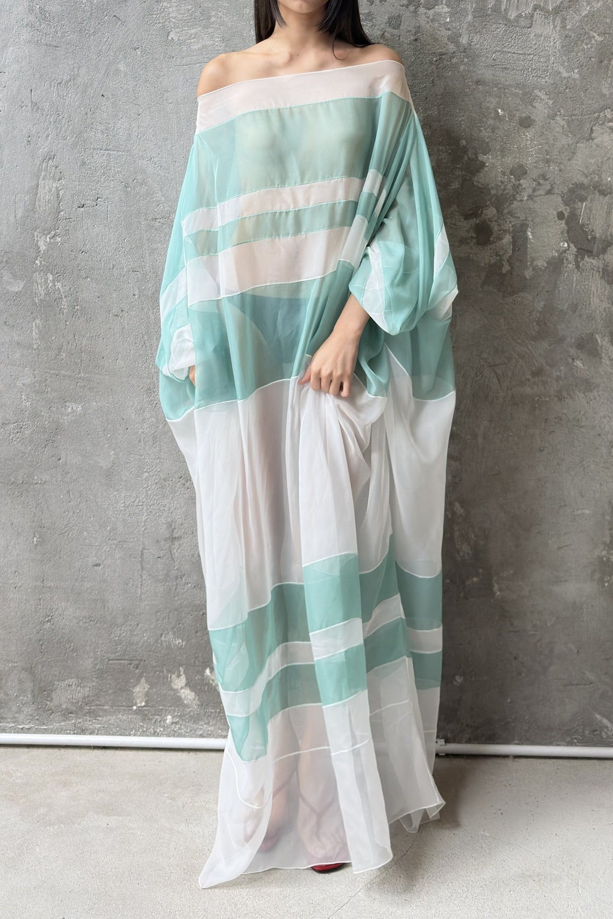 Nivara Off-Shoulder Maxi Dress